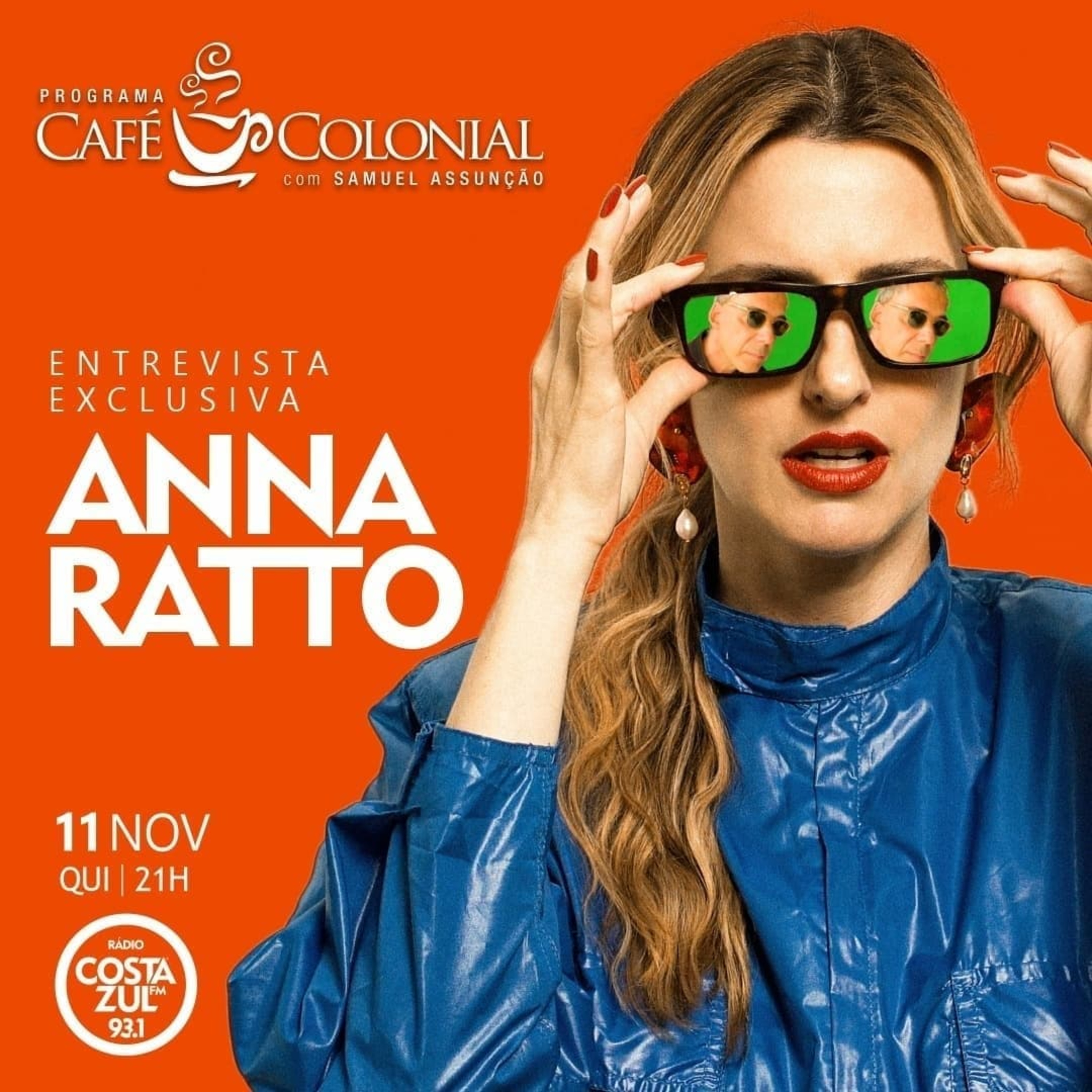 CAFÉ COLONIAL com ANNA RATTO episode artwork
