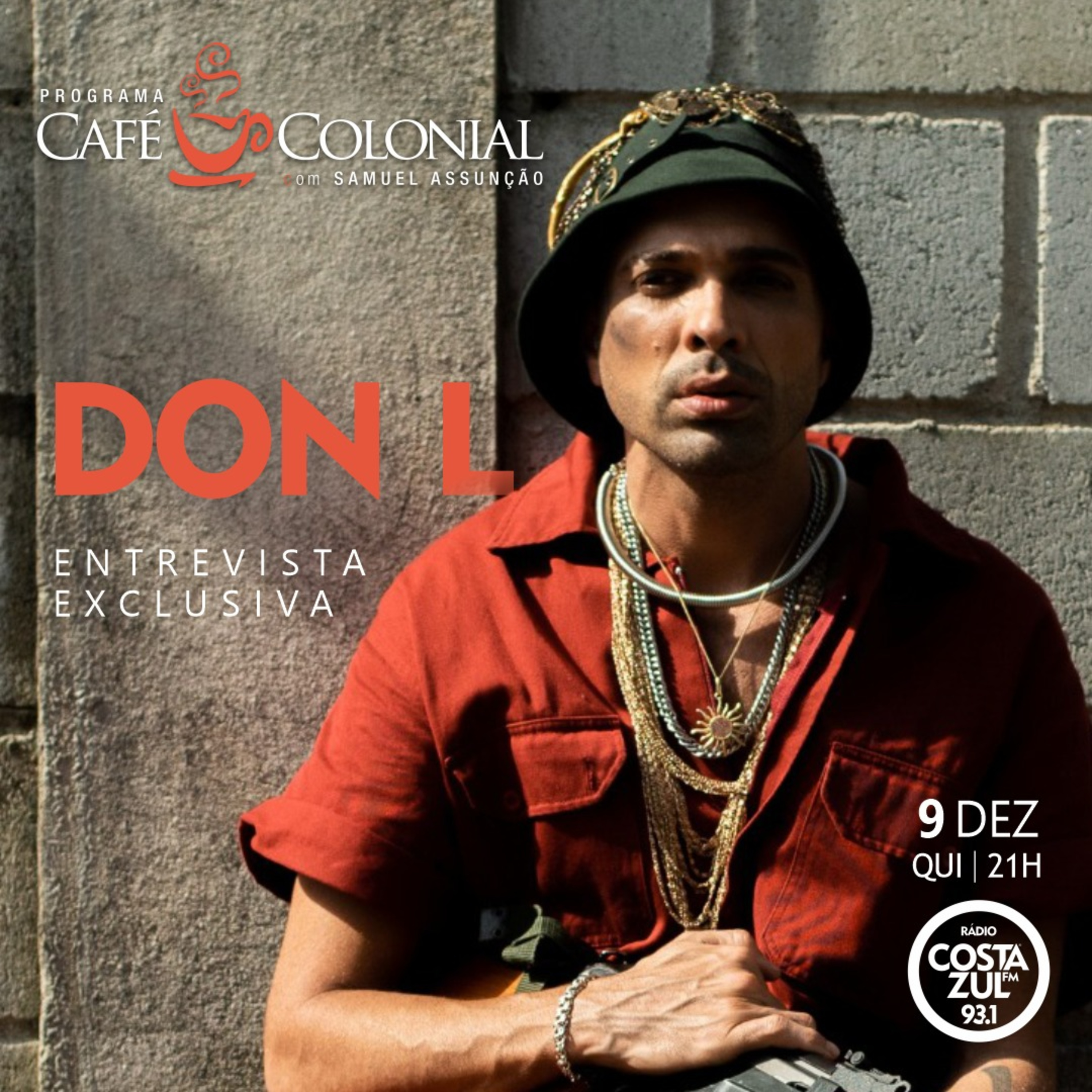 CAFÉ COLONIAL com DONL episode artwork