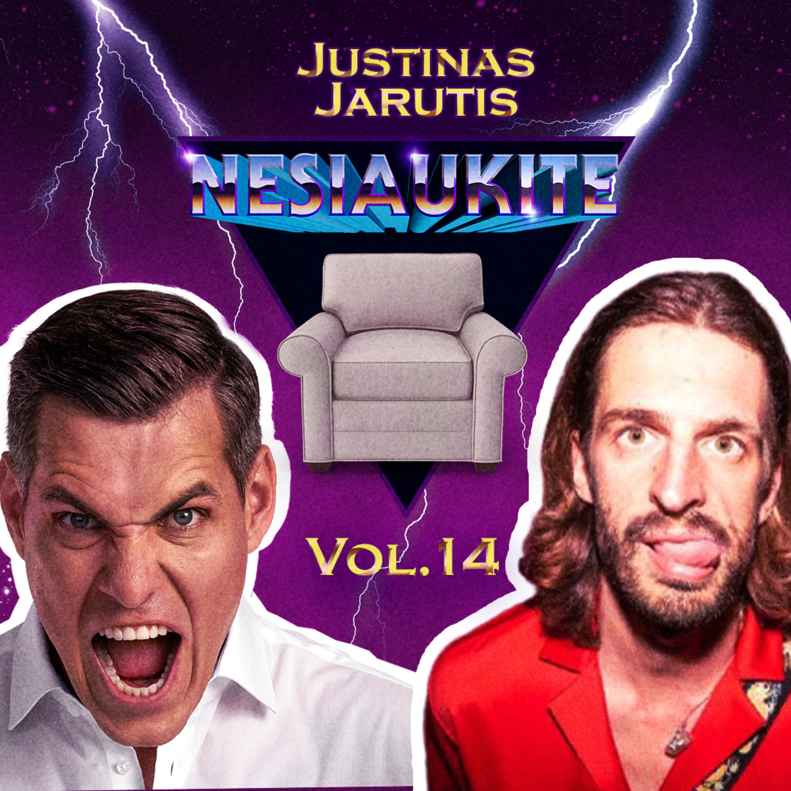 Nesiaukite vol. 14. - Justinas Jarutis episode artwork