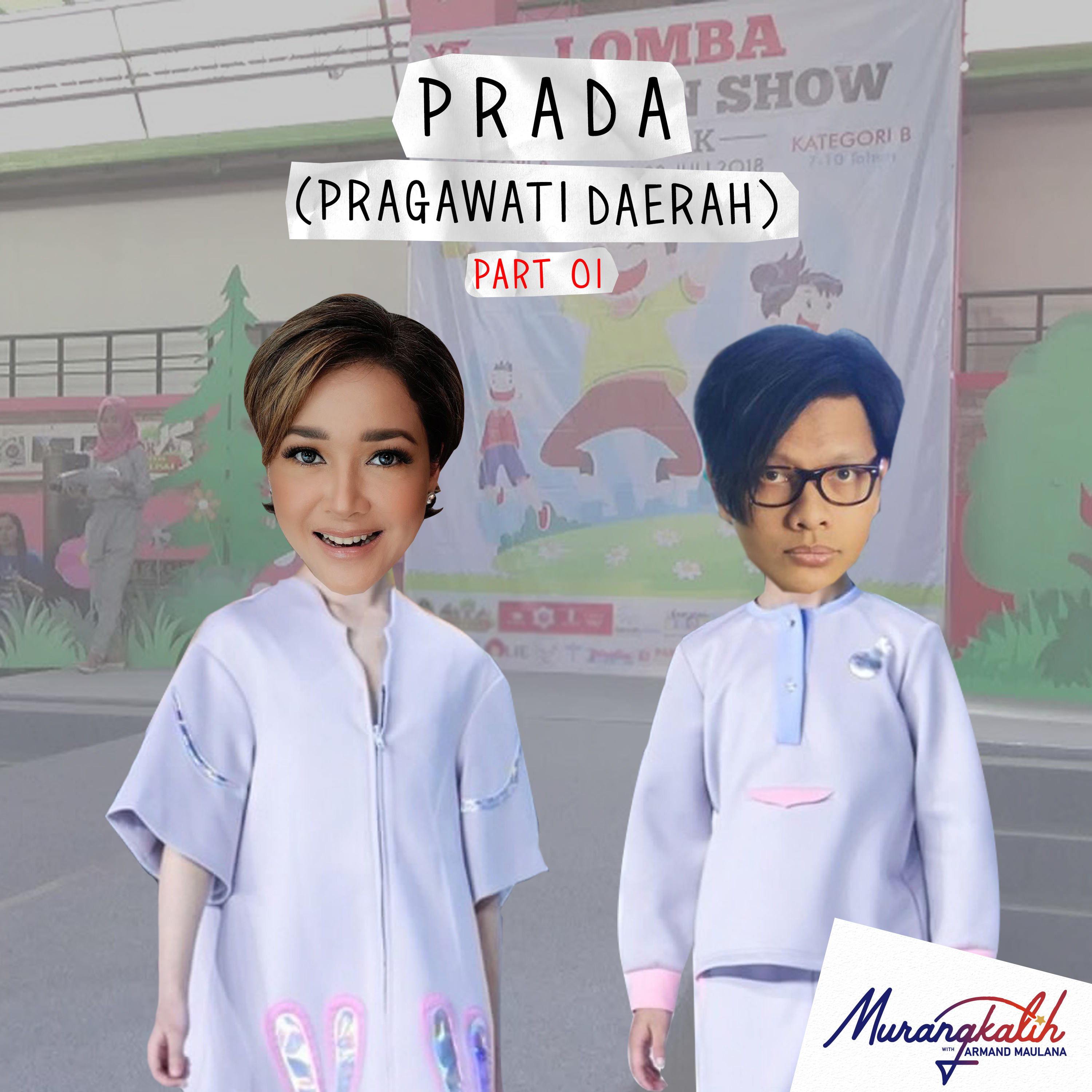 #13 - Maia Estianty Dulu Model Cilik Hobi Naik Becak ?! (Part #01/02)