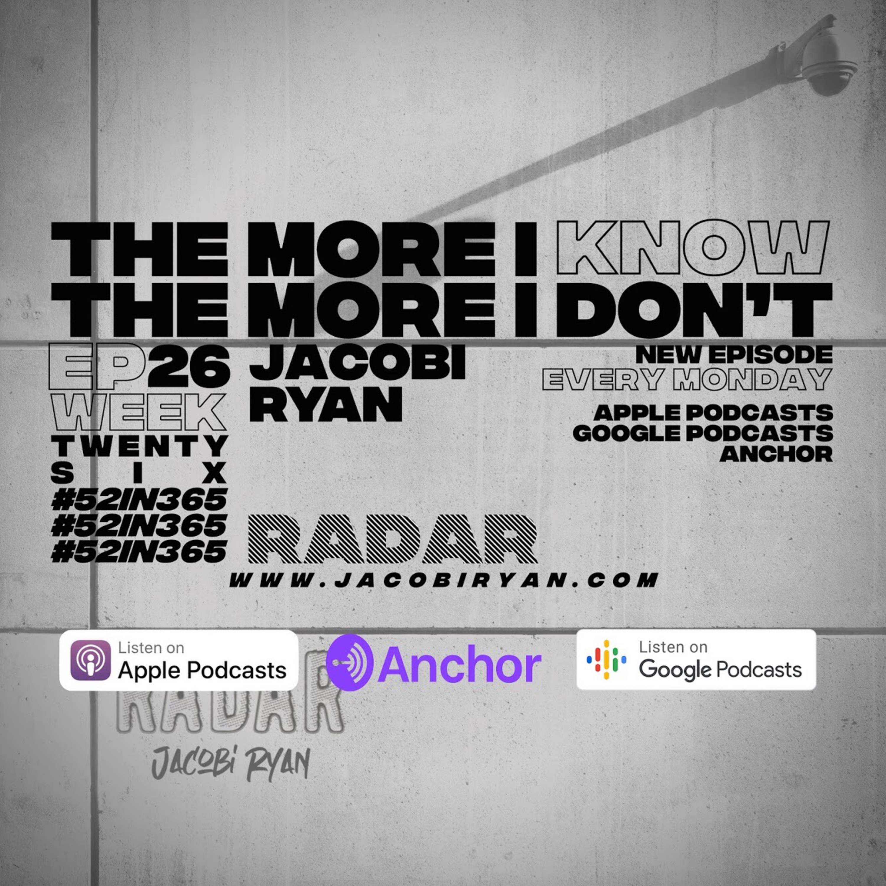 #52in365: The More I Know The More I Don’t