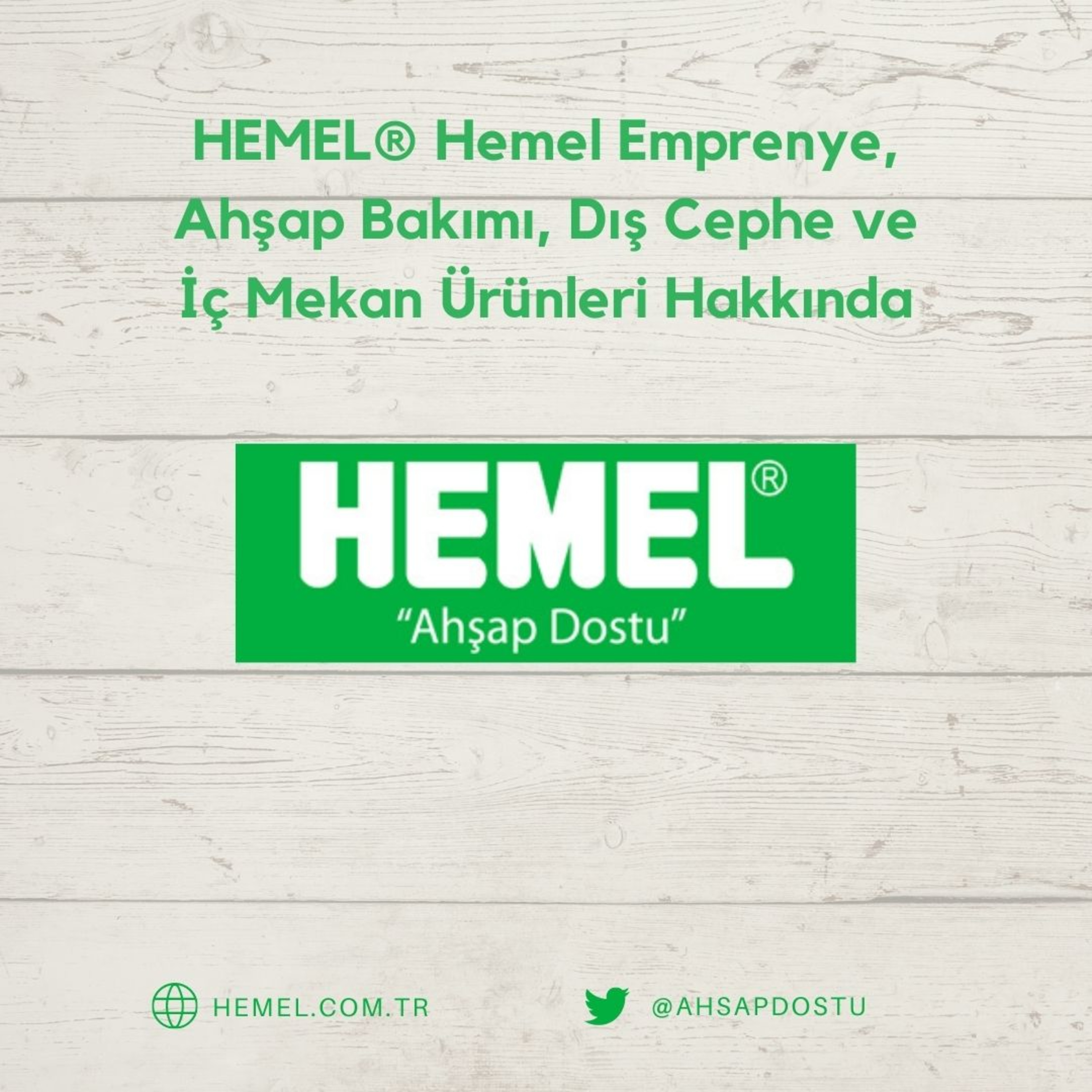 Hemel Emprenye, Ahşap Bakımı, Dış Cephe ve İç Mekan Ürünleri Hakkında episode artwork