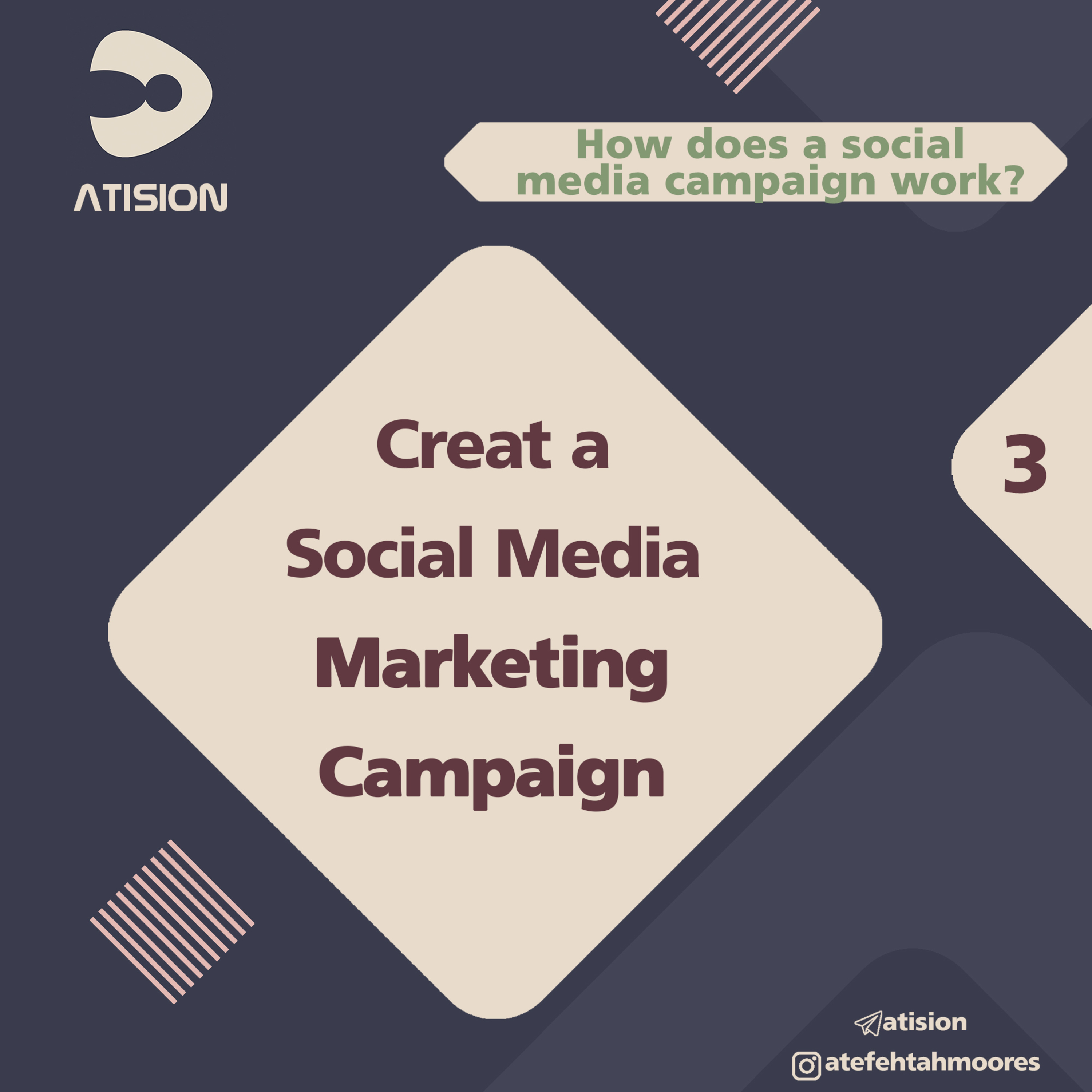 کاور Atision E3: Social media campaign