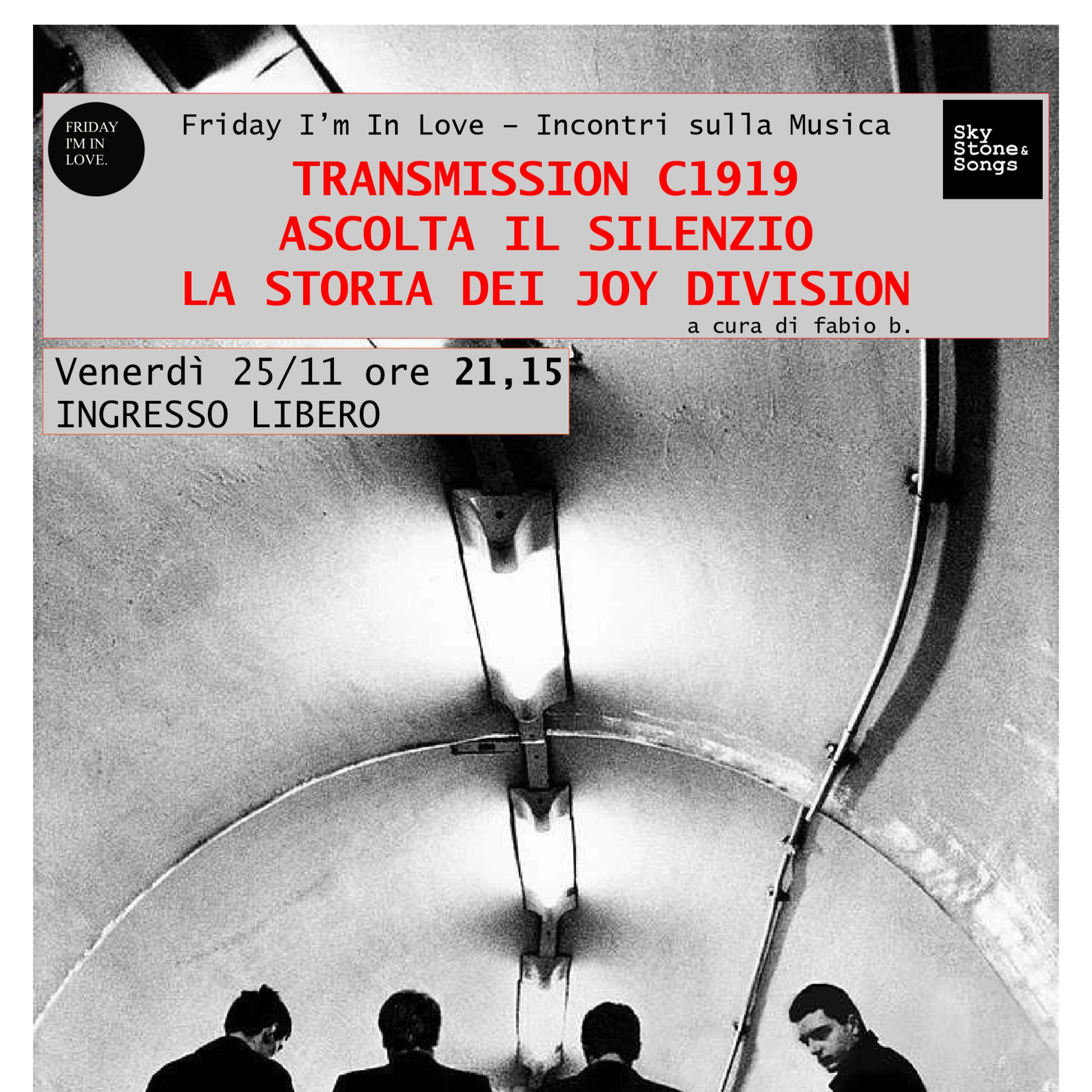 Joy Division - Transmission C1919: ascolta il silenzio - A cura di fabio b.
