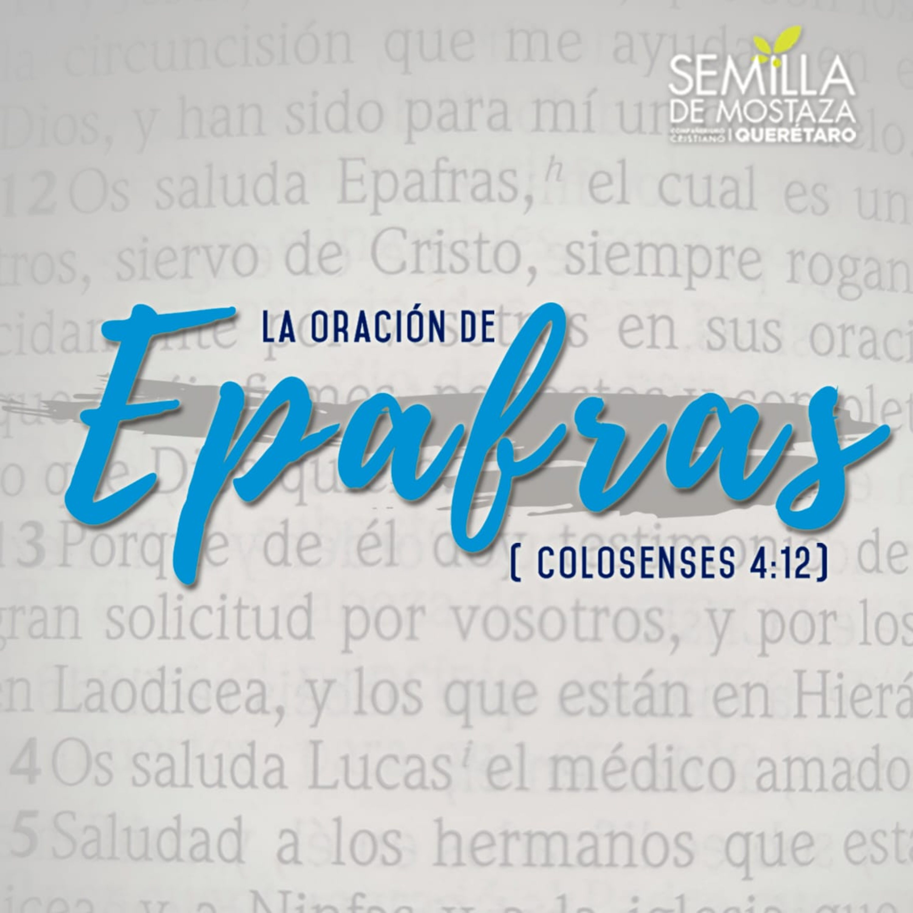 (05) La oración: para estar firmes, perfectos y completos - El Evangelio episode artwork