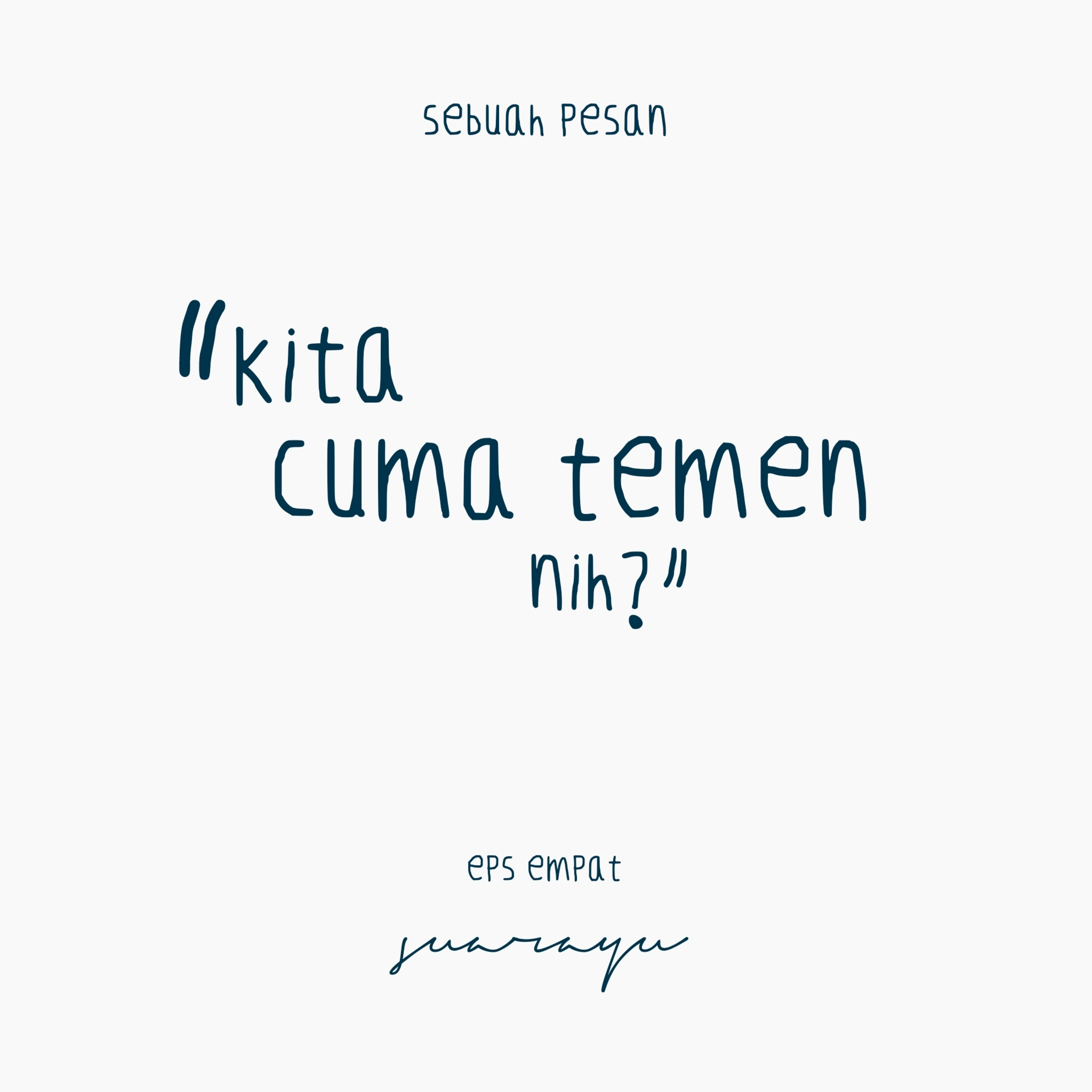 #4 kita cuma temen nih? episode artwork