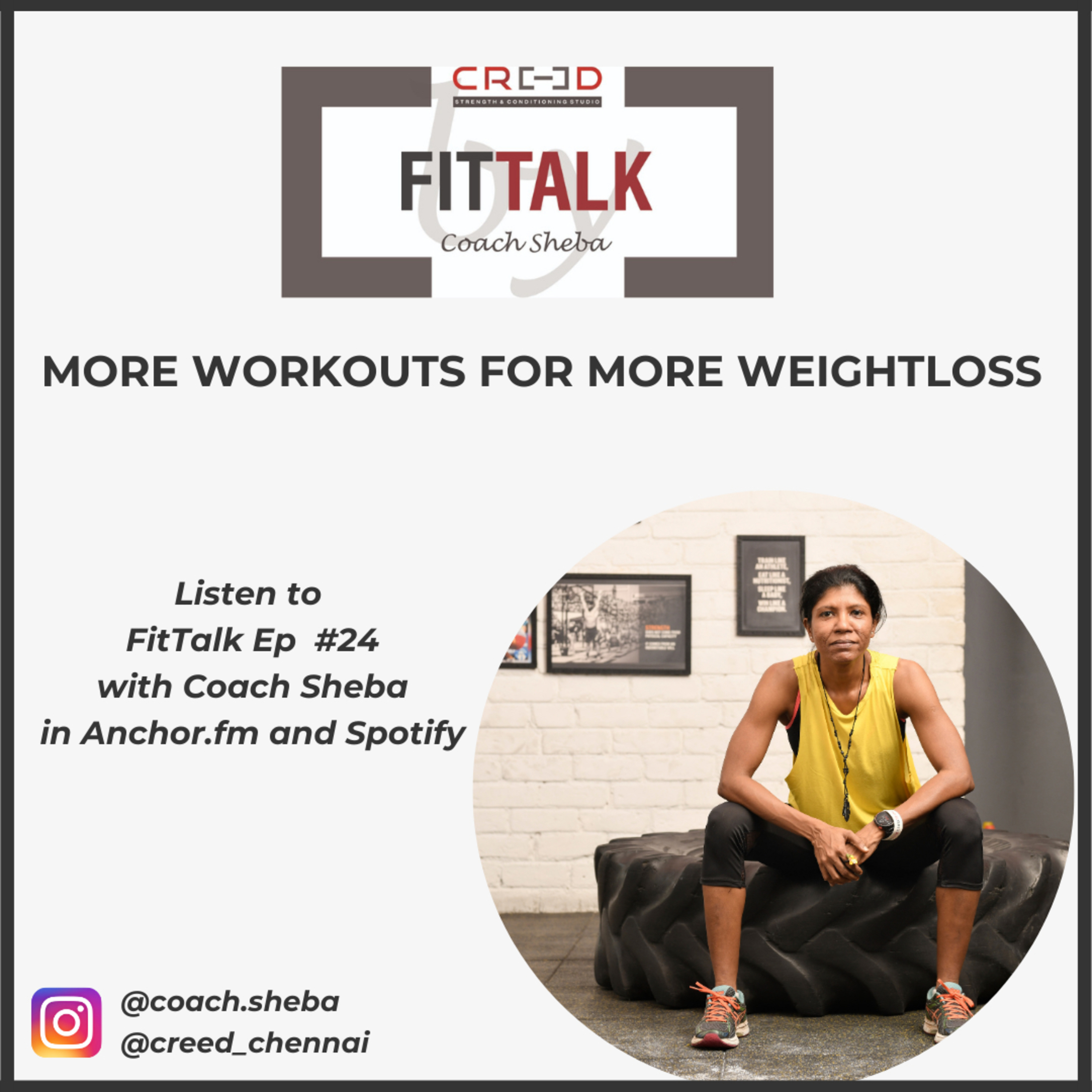 FITtalk with coach Sheba