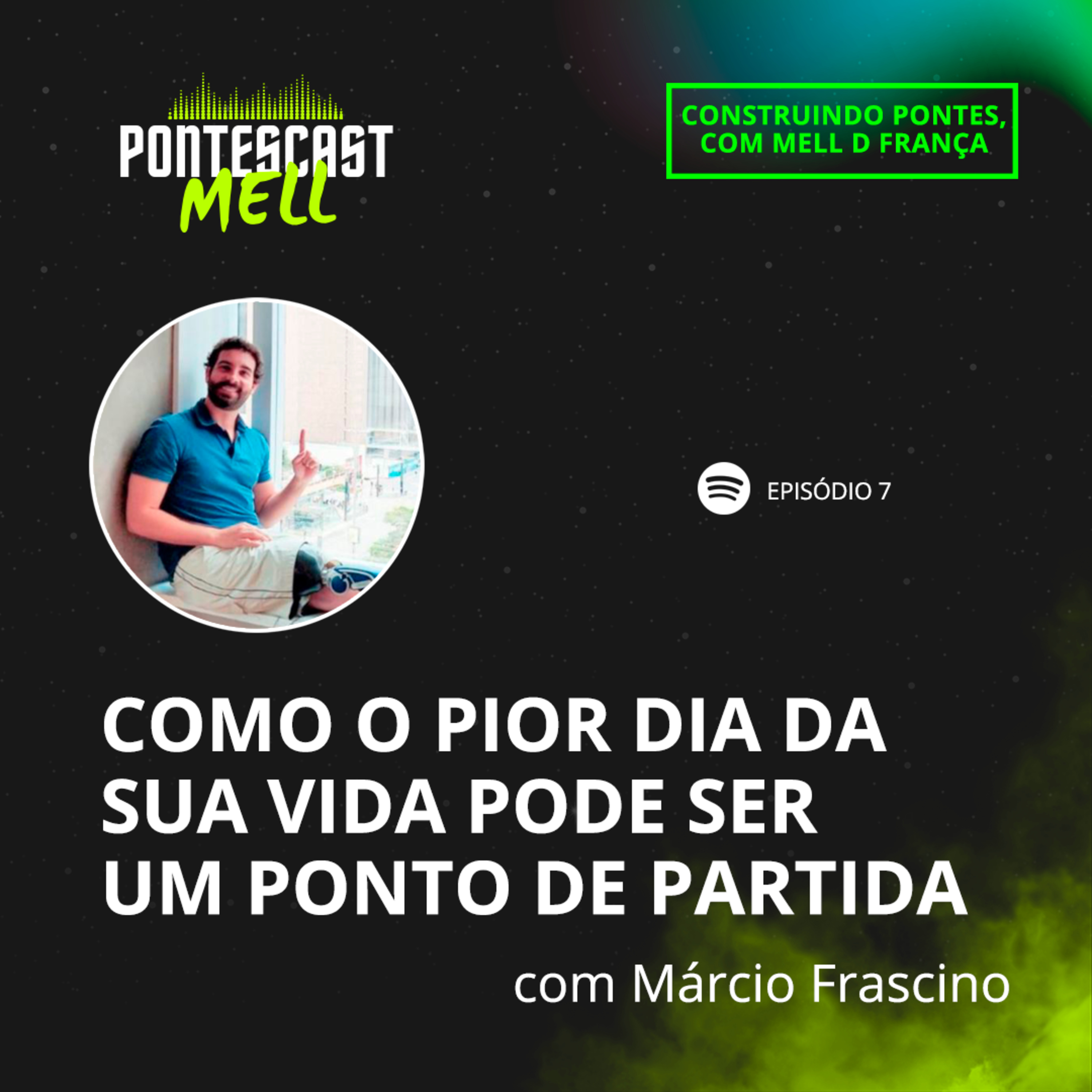 Pontescast Mell #7: Como o pior dia da sua vida pode ser um ponto de partida episode artwork