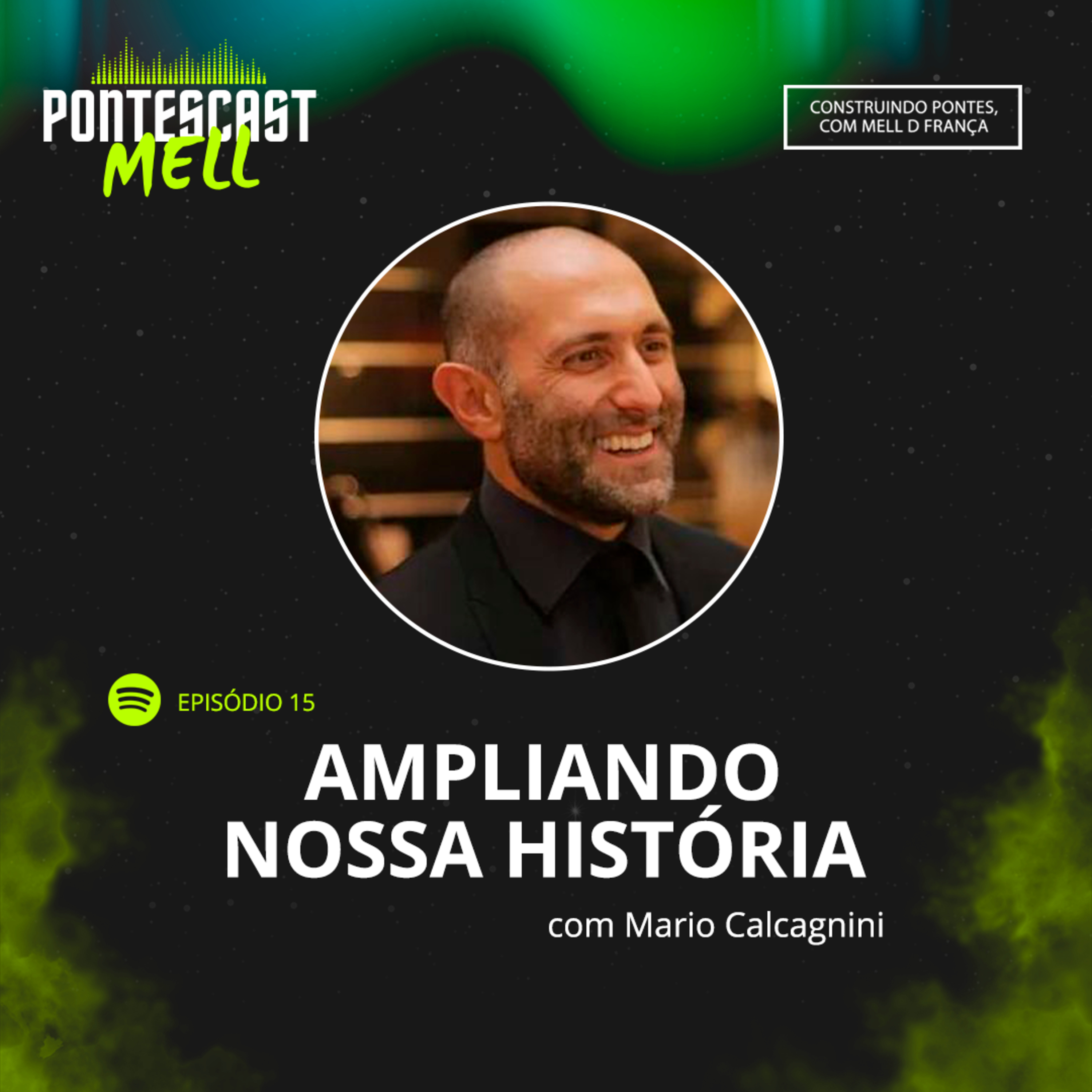 Pontescast Mell #15: Ampliando nossa história, com Mario Calcagnini episode artwork