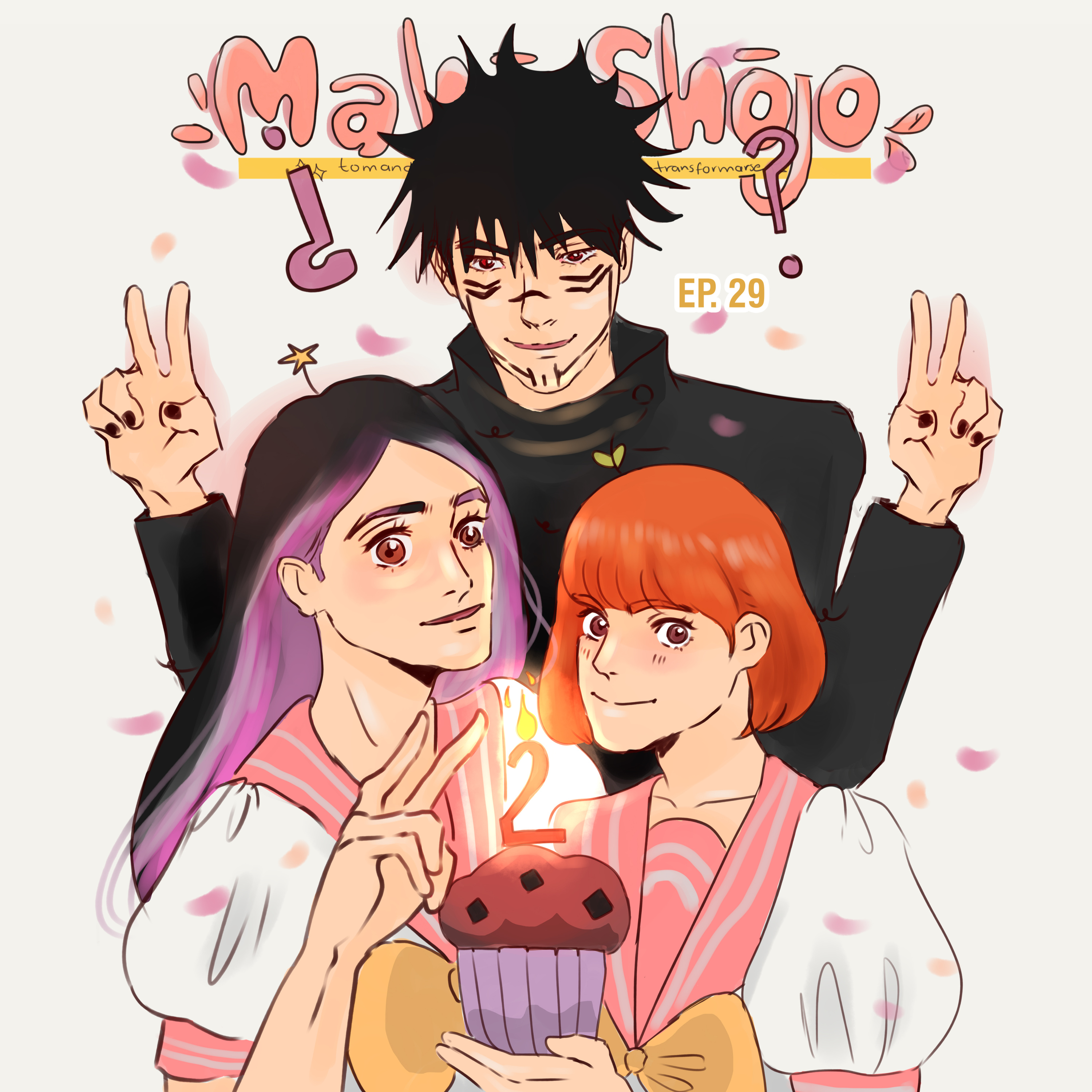 Portada de Maho Shojo tomando el té antes de transformarse