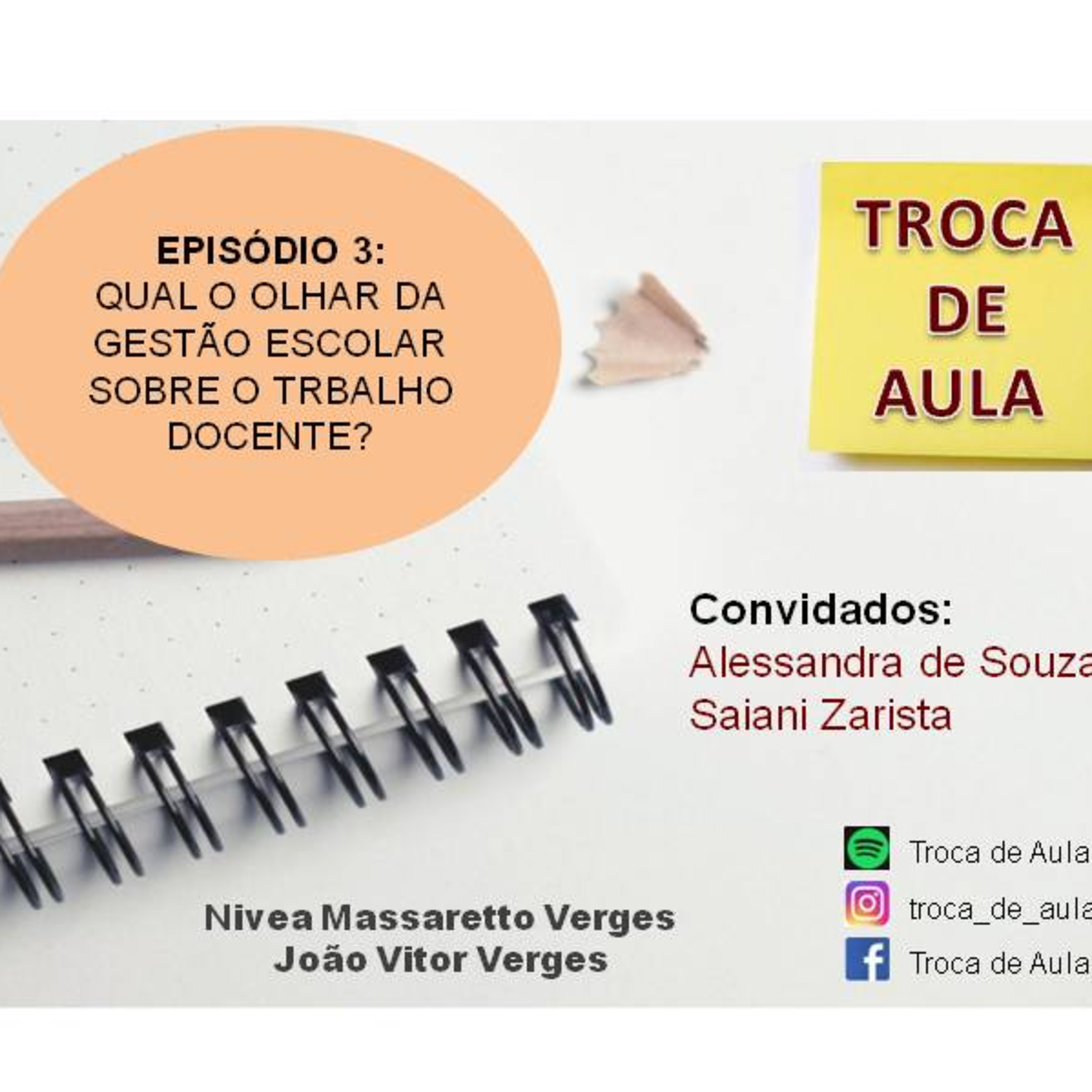 Episódio 3: Qual o olhar da gestão escolar sobre o trabalho docente? episode artwork