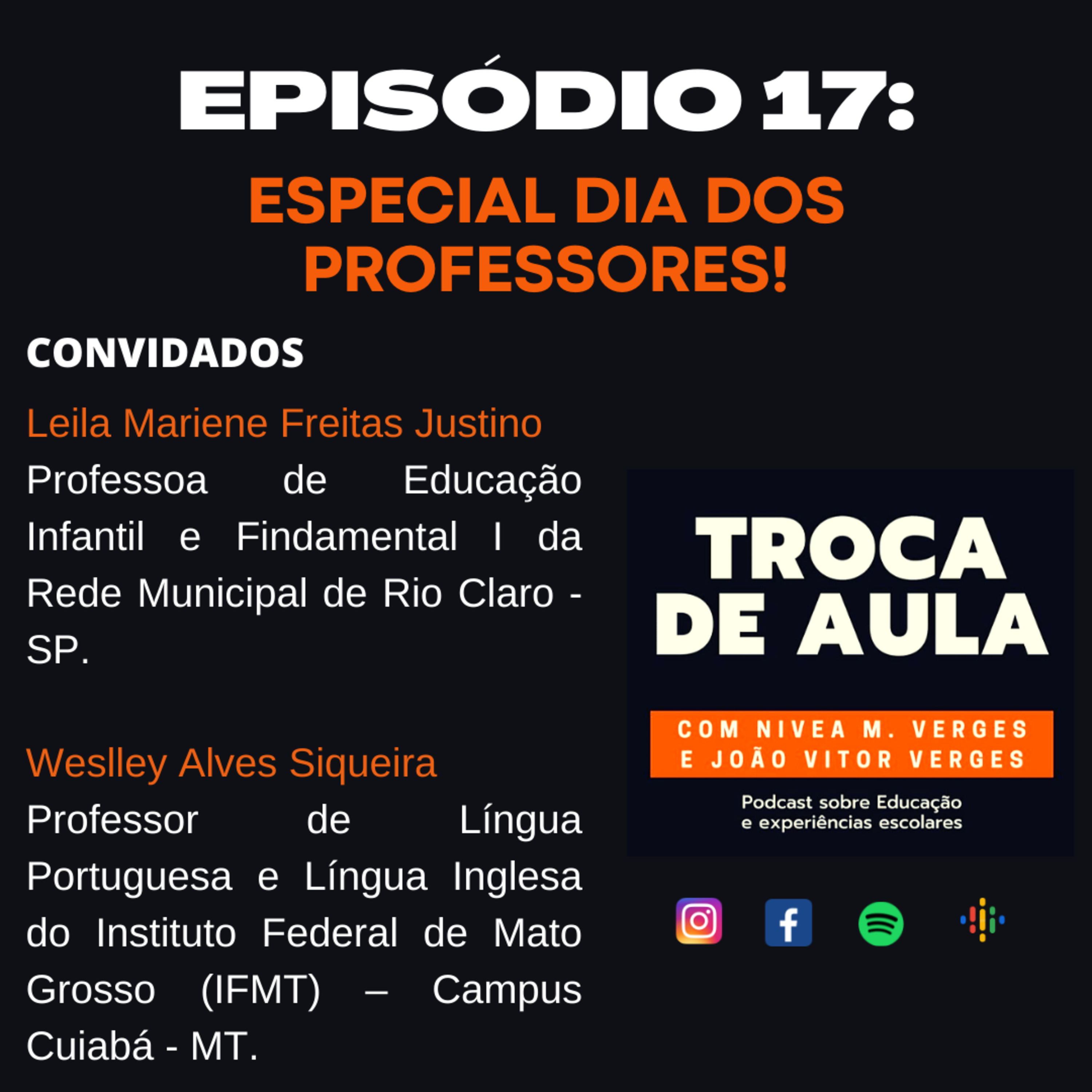Episódio 17: Especial Dia dos Professores! episode artwork
