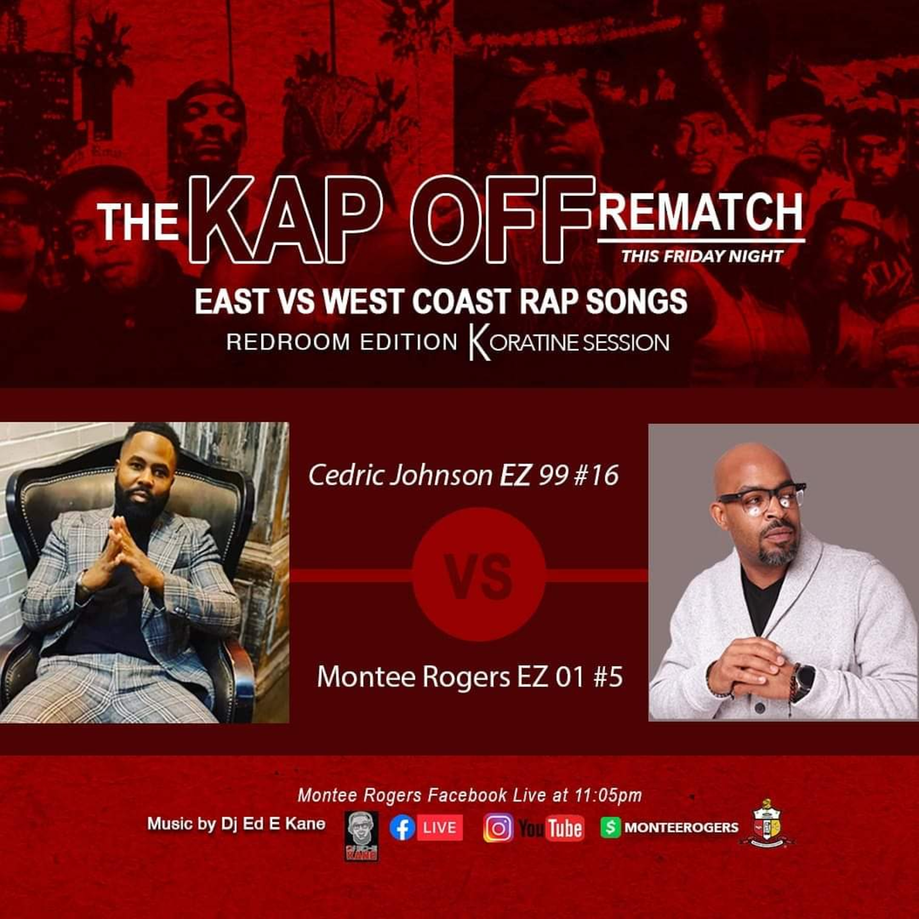 RedRoom Edition Koratine Session (The KAP OFF pregame) episode artwork