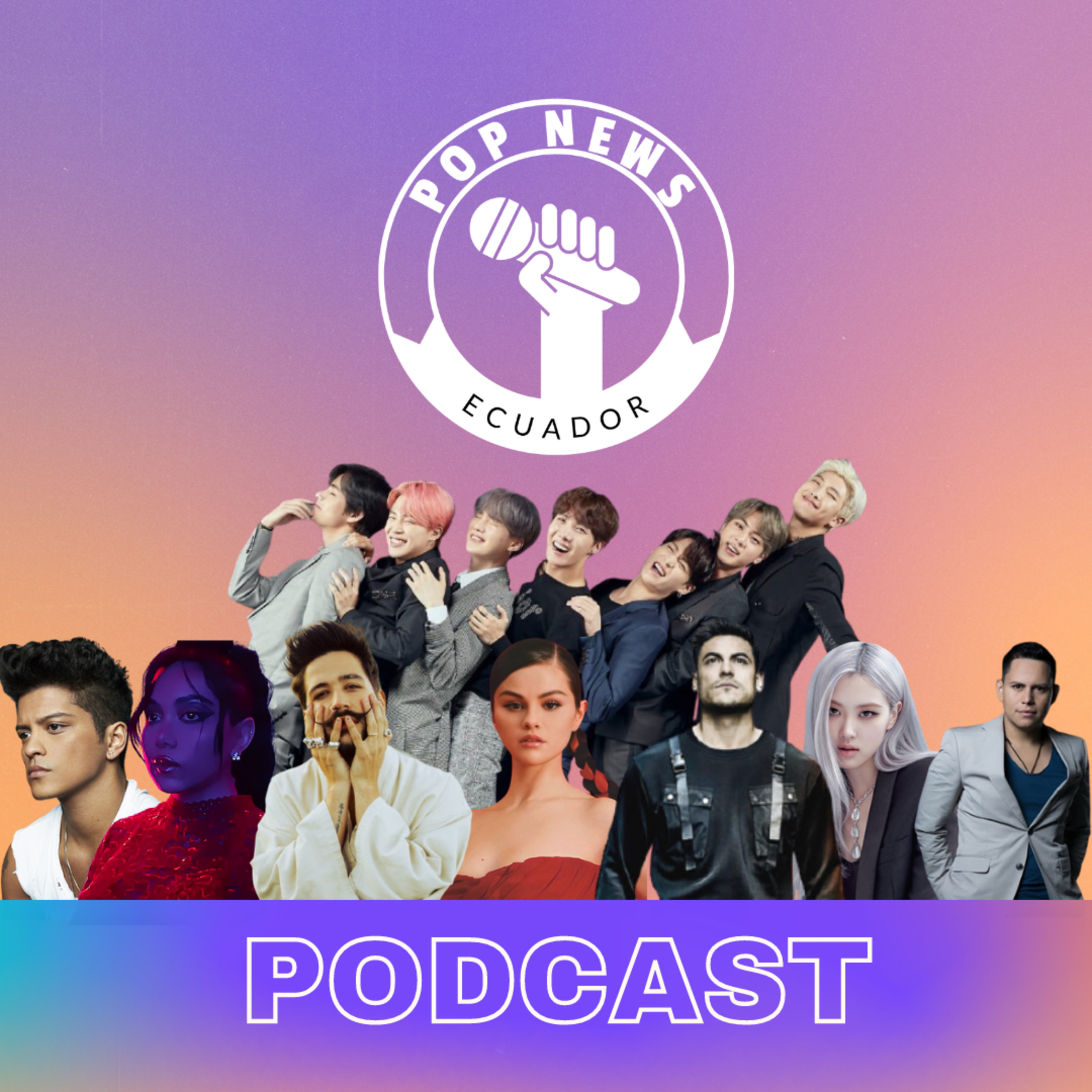 10 de Marzo 2021 - BTS, Bruno Mars, Jhonatan Luna, Rosé, Carlos Rivera, Camilo, SHINee, Selena Gomez, María Santa episode artwork