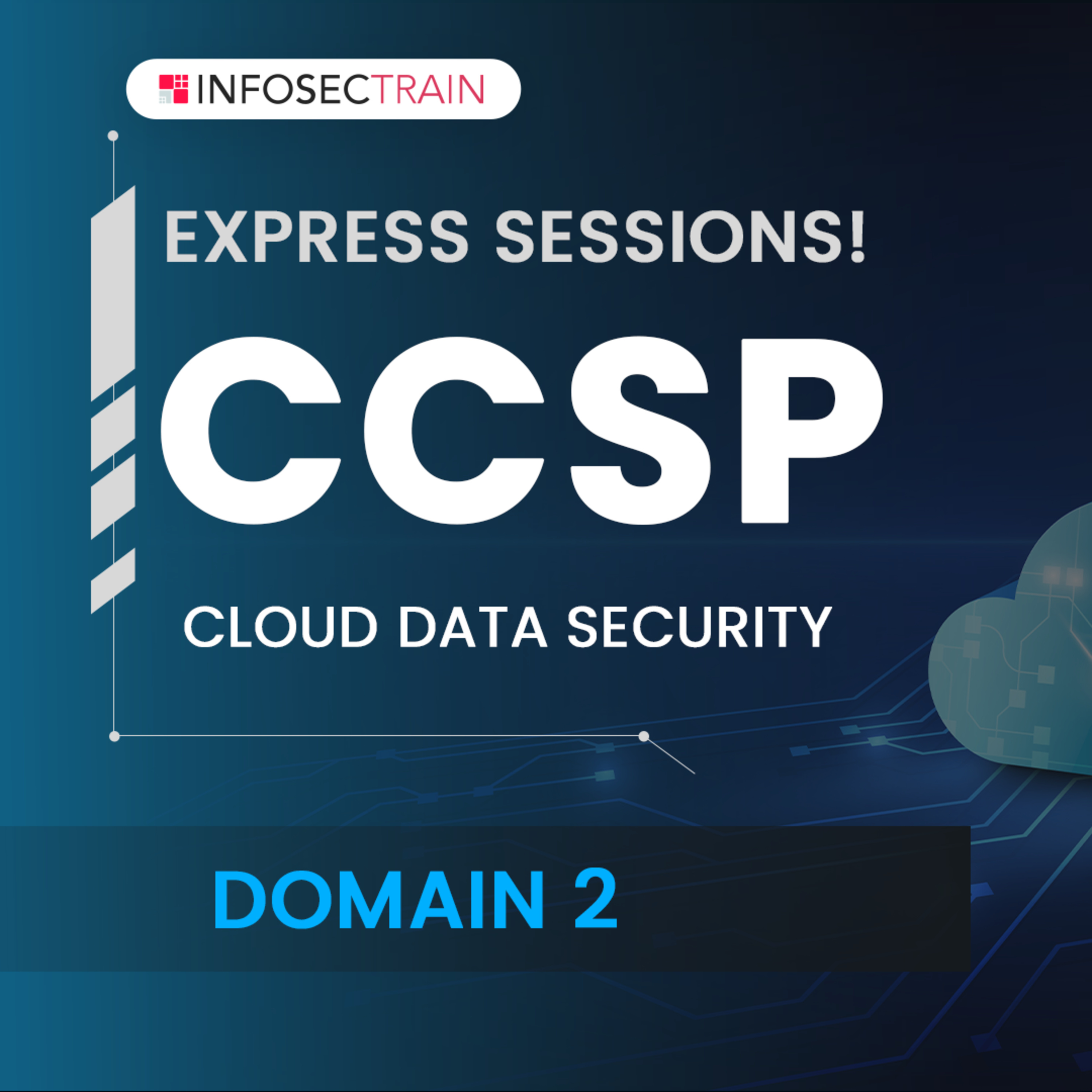 CCSP Domain 2 : Cloud Data Security | Data Security Life Cycle | InfosecTrain episode artwork