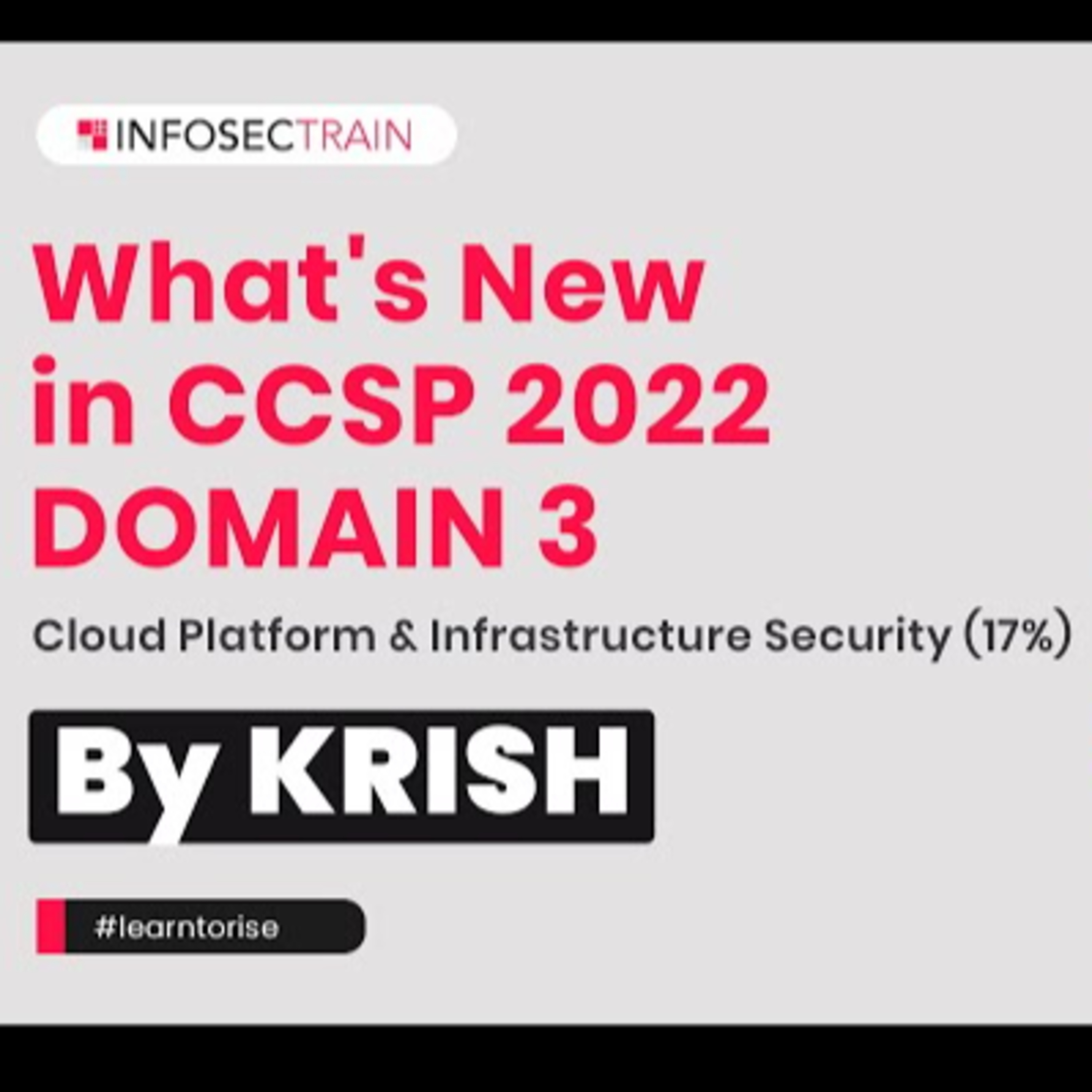 What's New in CCSP Domain 3 Cloud Platform Infrastructure Security | Tips for CCSP Domain 3 episode artwork