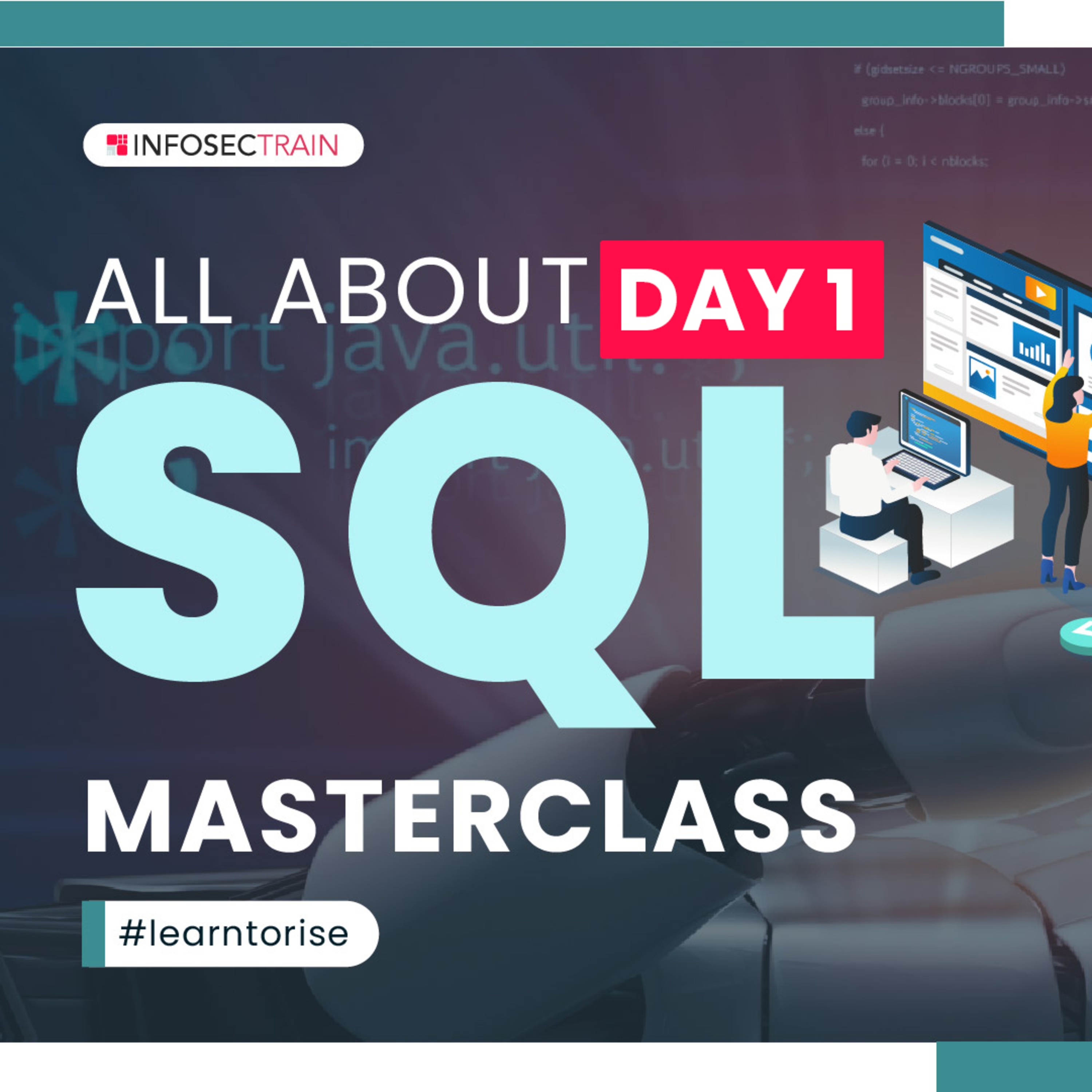 All About SQL (Structured Query Language) Masterclass Day 1 | InfosecTrain episode artwork