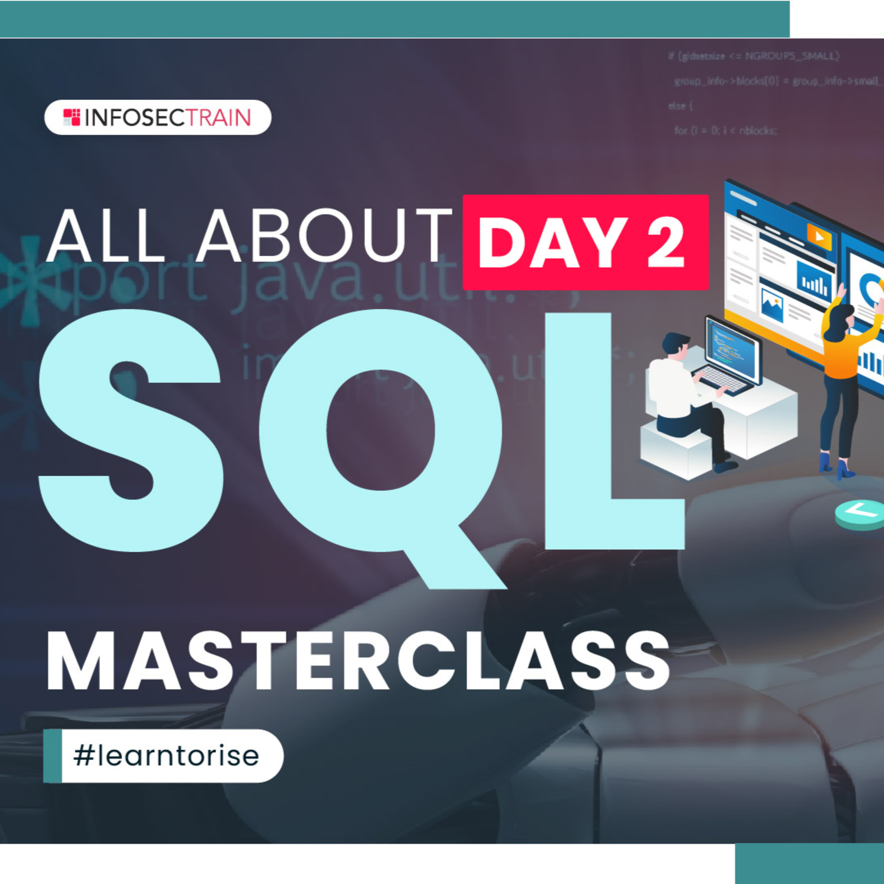 All About SQL (Structured Query Language) Masterclass Day 2 | InfosecTrain episode artwork