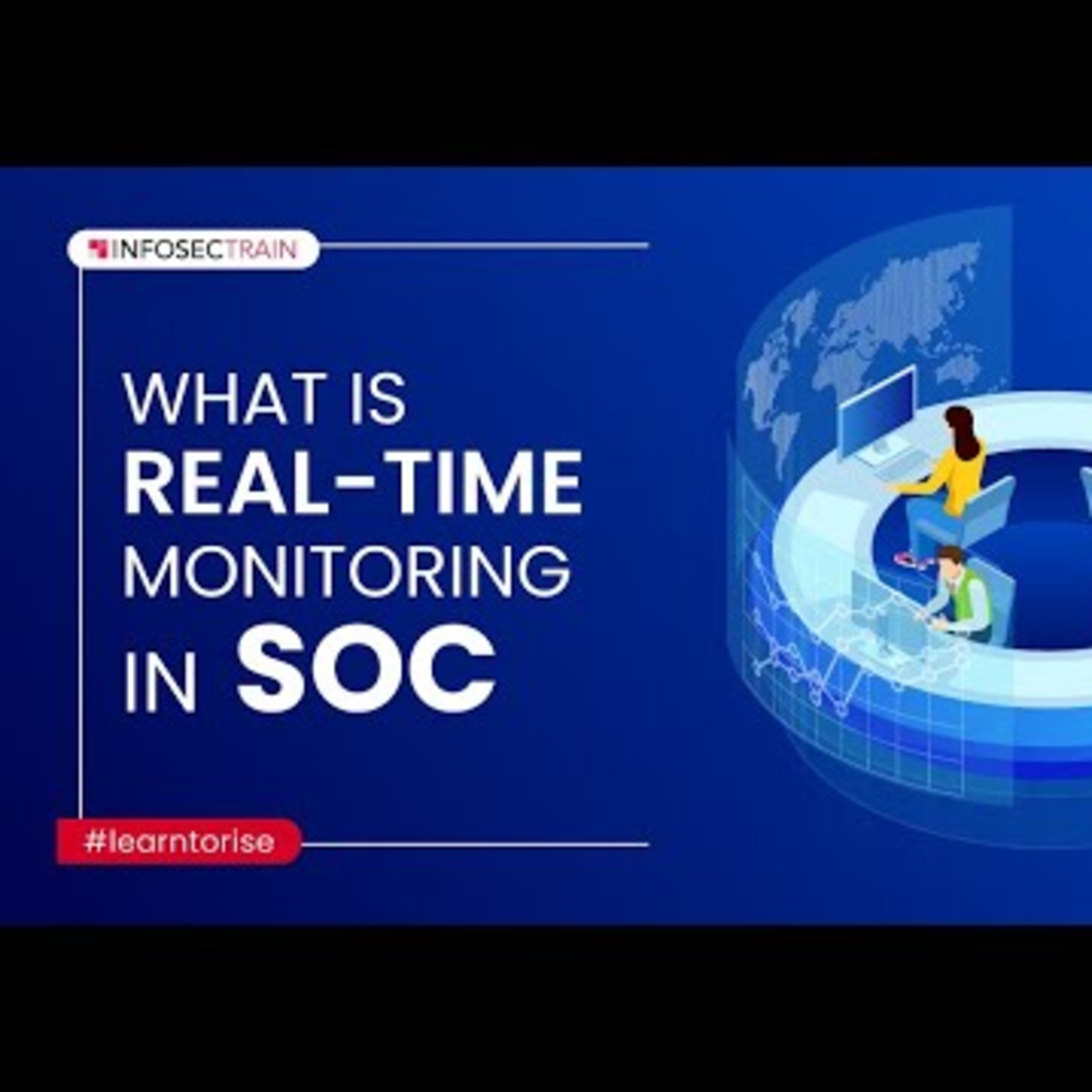 What is Real-Time Monitoring in SOC | Functions of SOC Team | InfosecTrain episode artwork