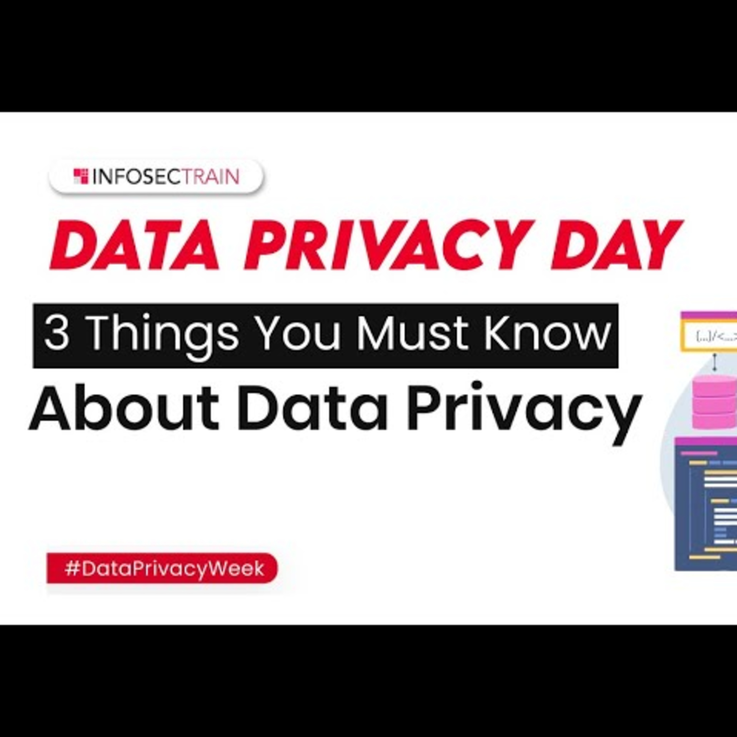 Data Privacy Day : 3 Things You Must Know About Data Privacy episode artwork
