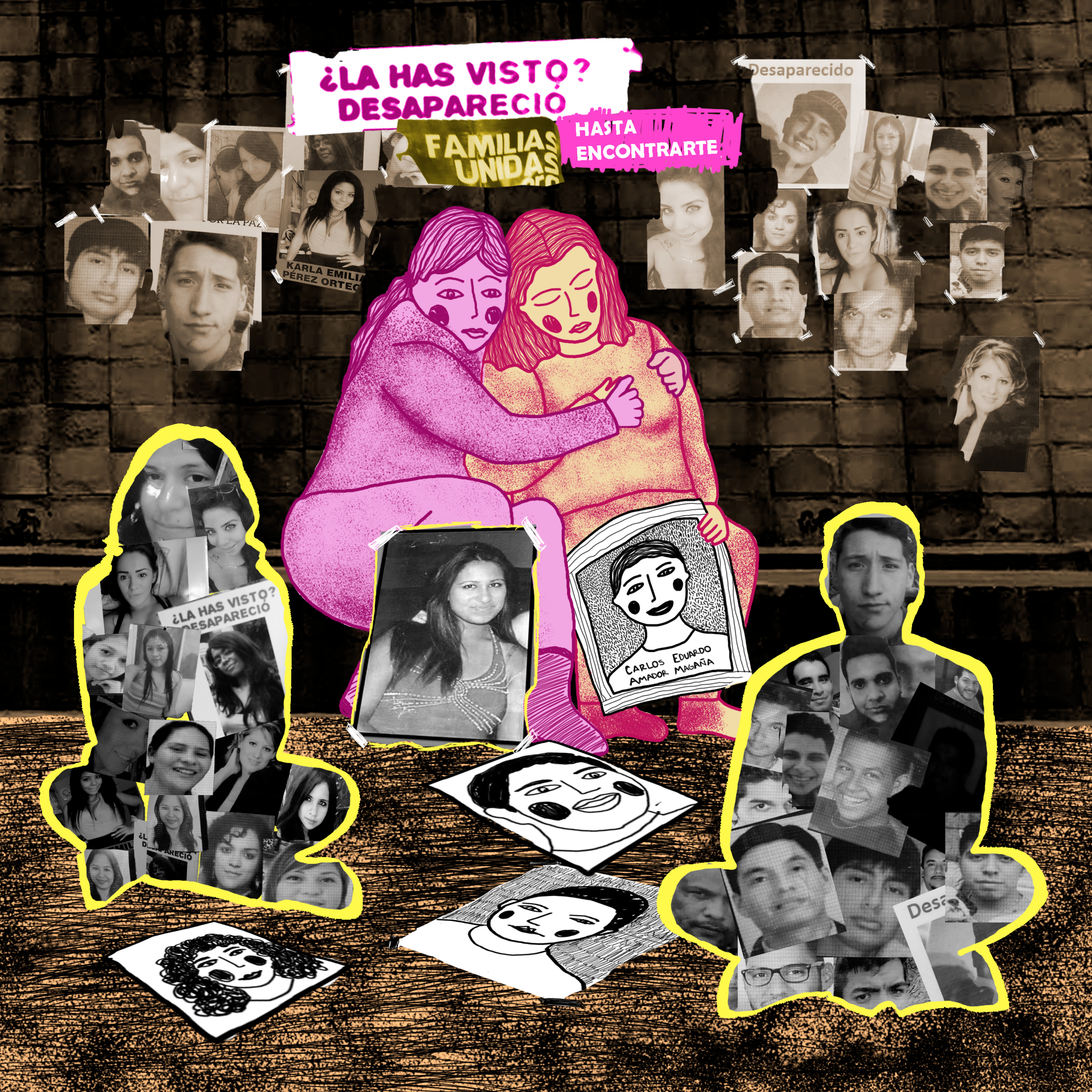 El desafío de buscarles vivos