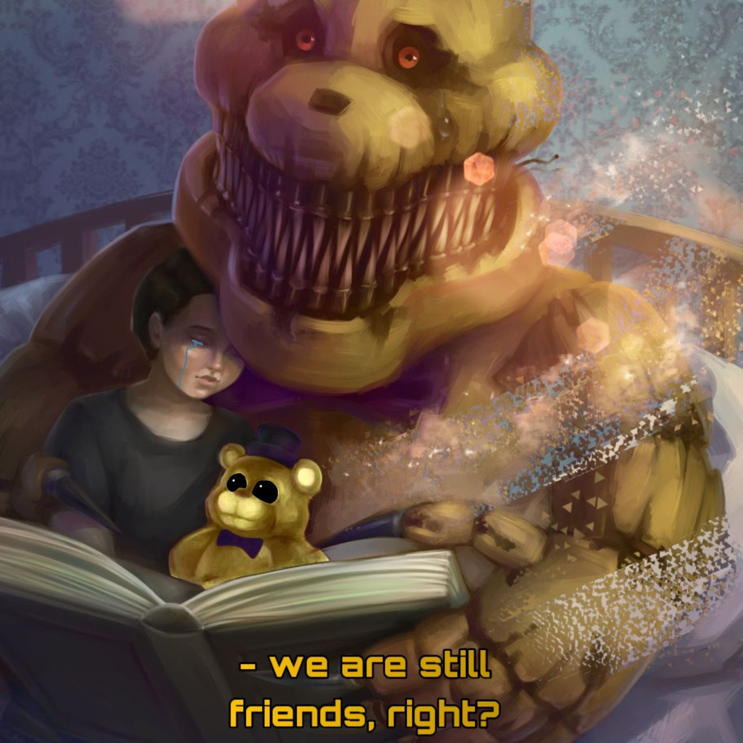 Wen ich du währe mit fnaf der Podcast und Lets_phil  episode artwork