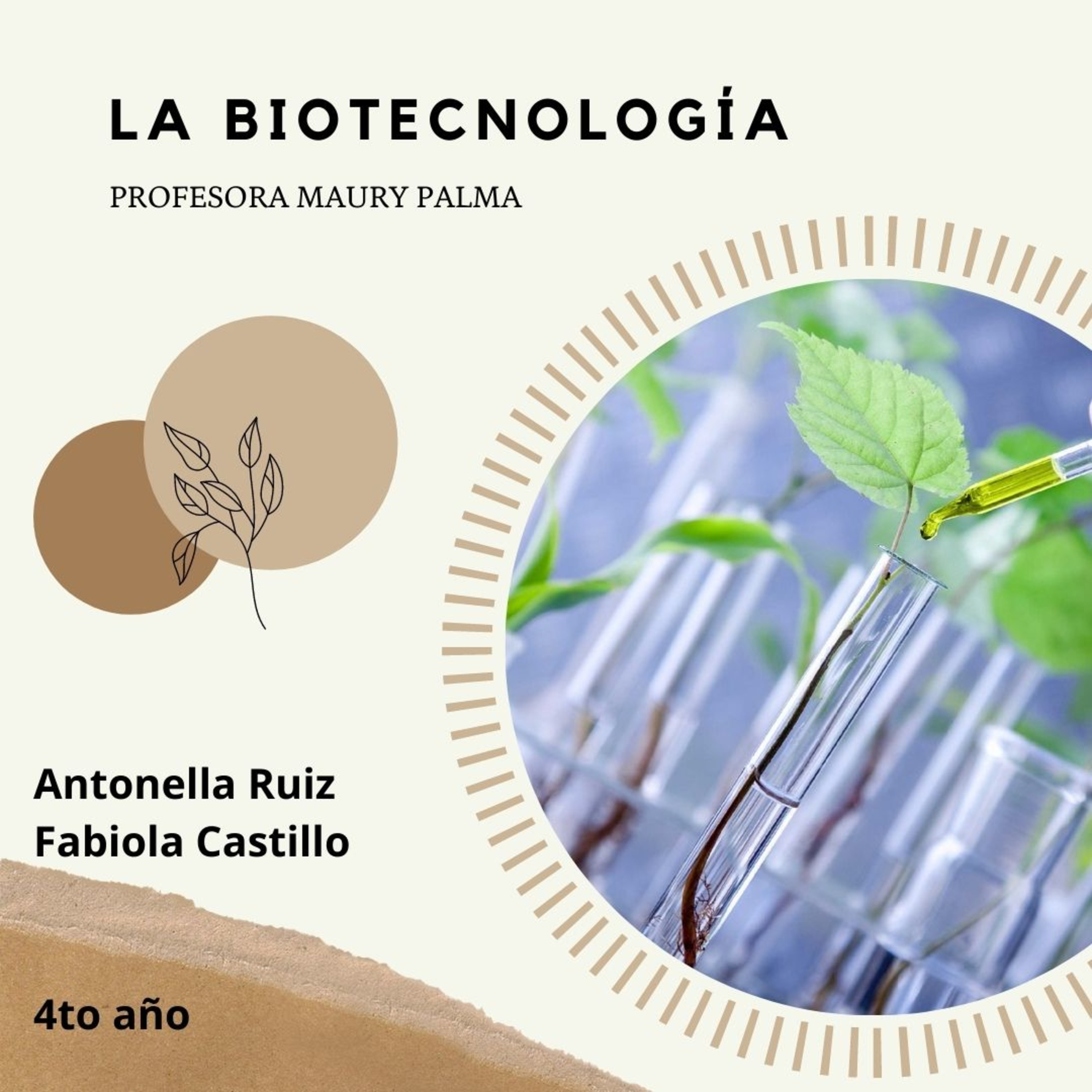 La Biotecnología