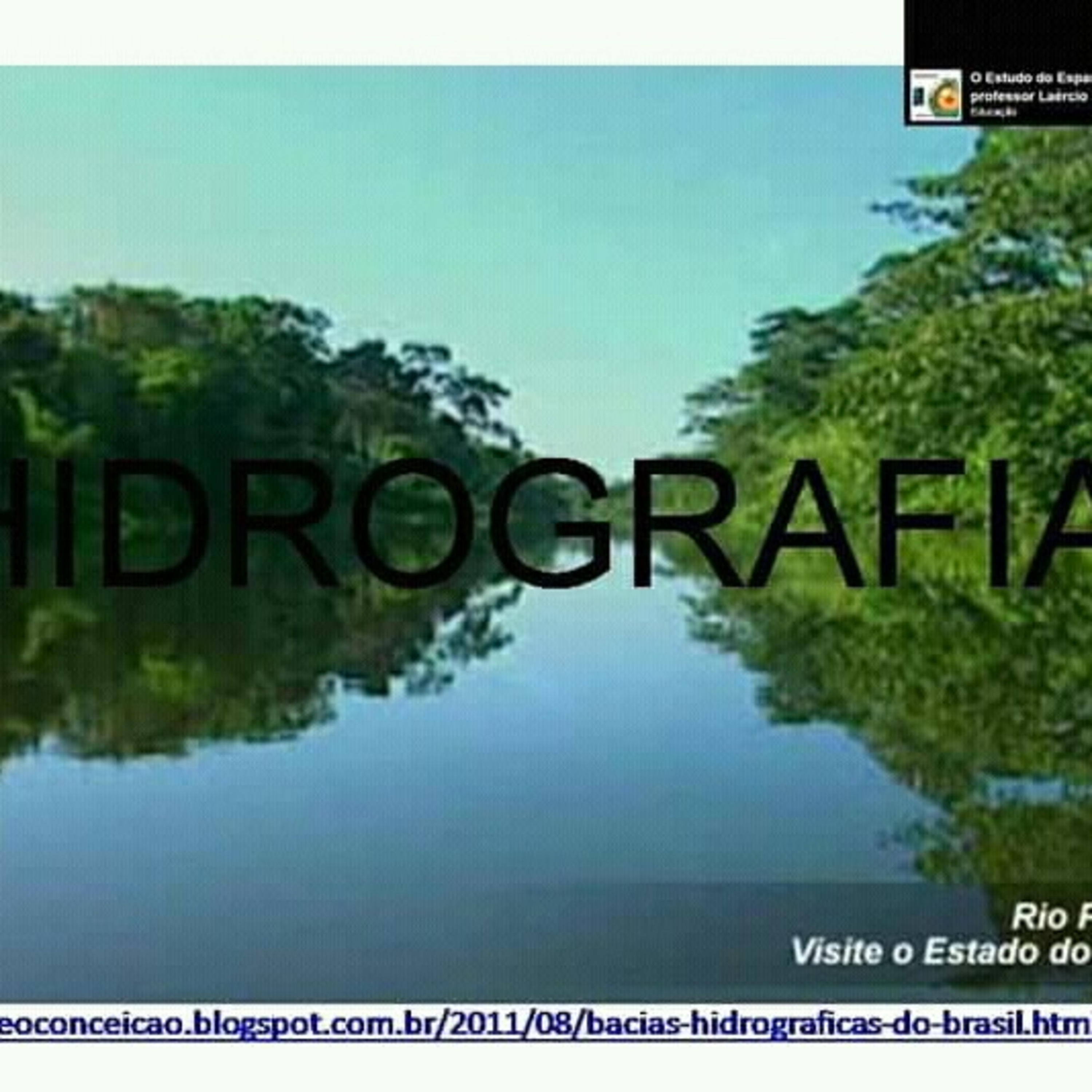 O Estudo do Espaço Geográfico, Com o Professor Laércio Bazílio