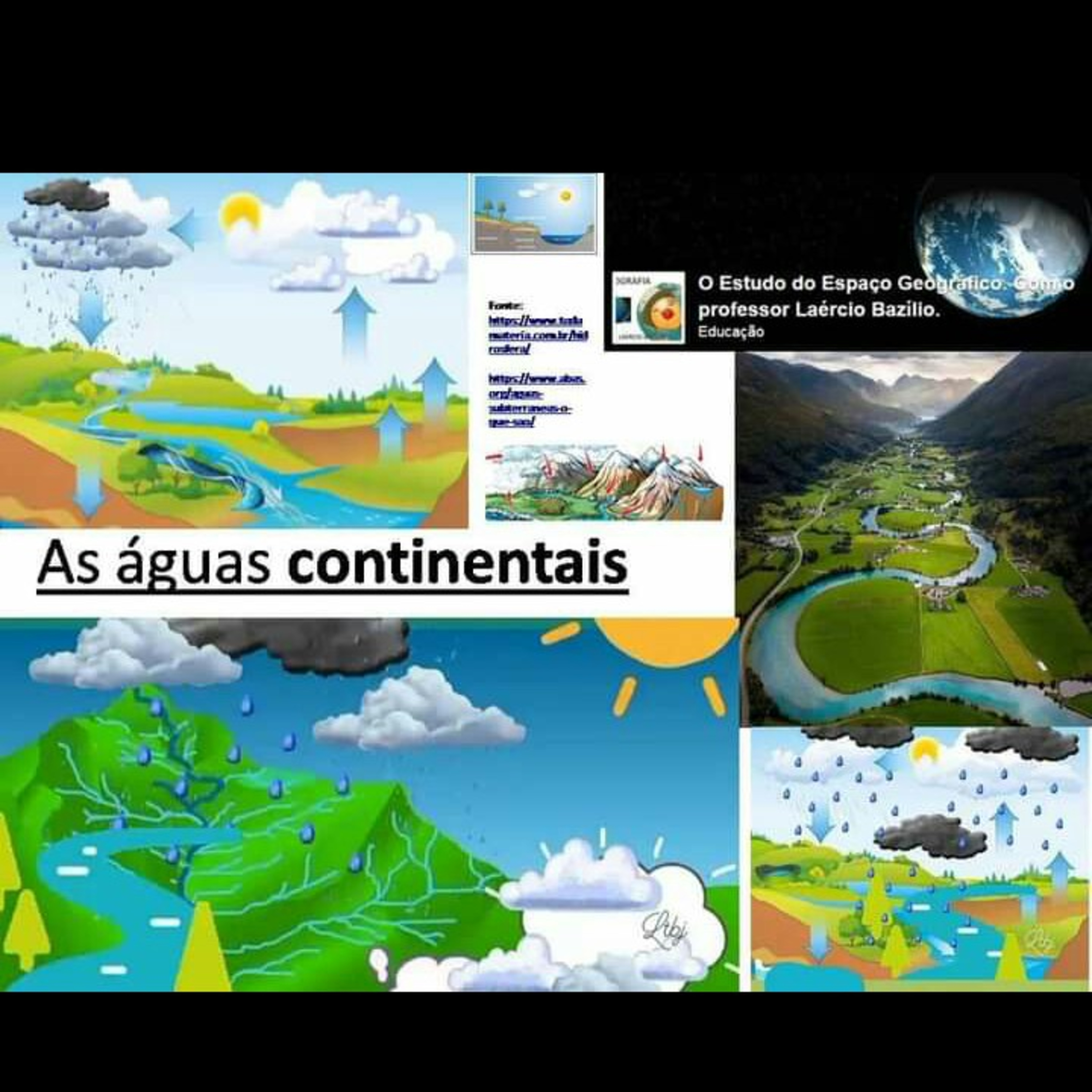 O Estudo do Espaço Geográfico, Com o Professor Laércio Bazílio