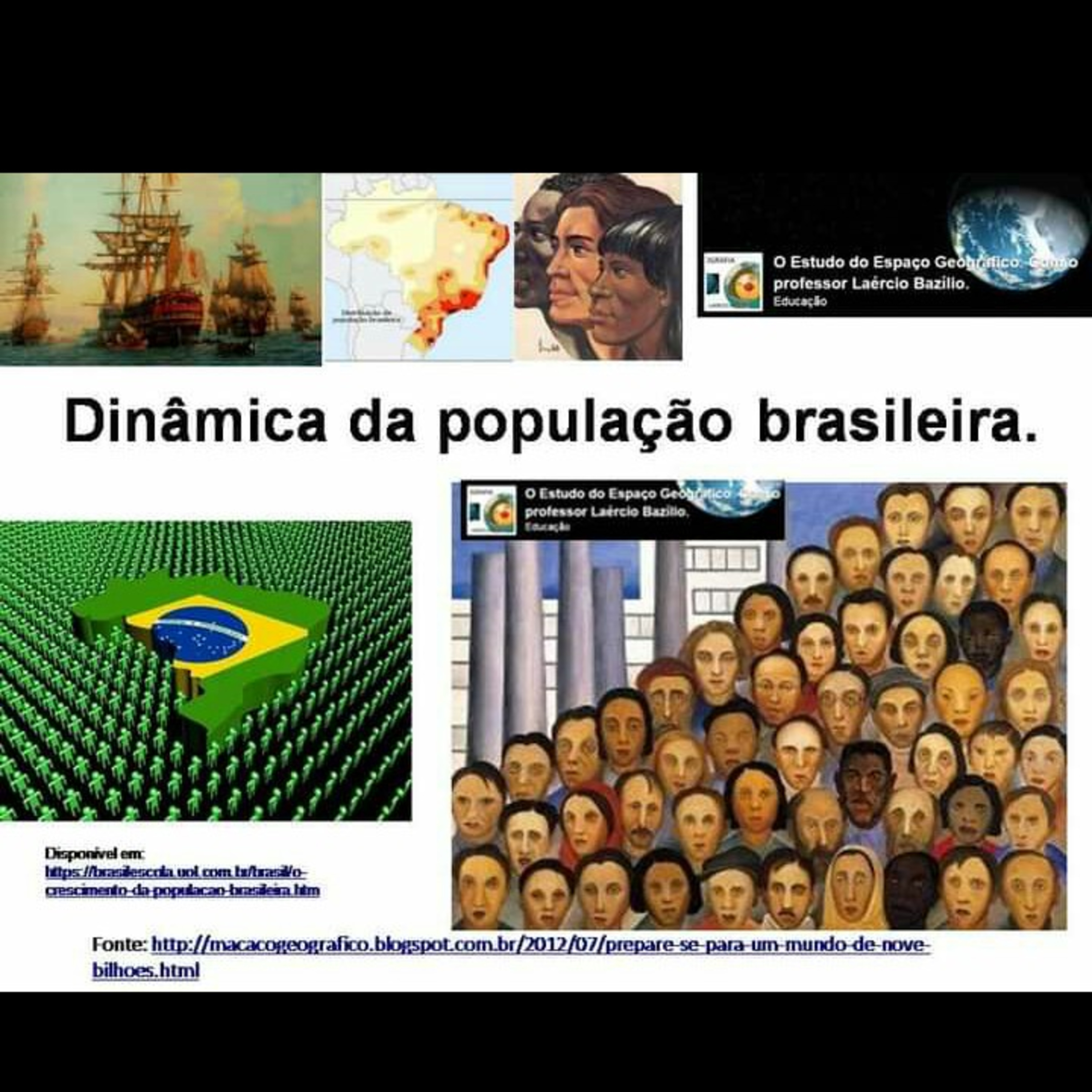O Estudo do Espaço Geográfico, Com o Professor Laércio Bazílio