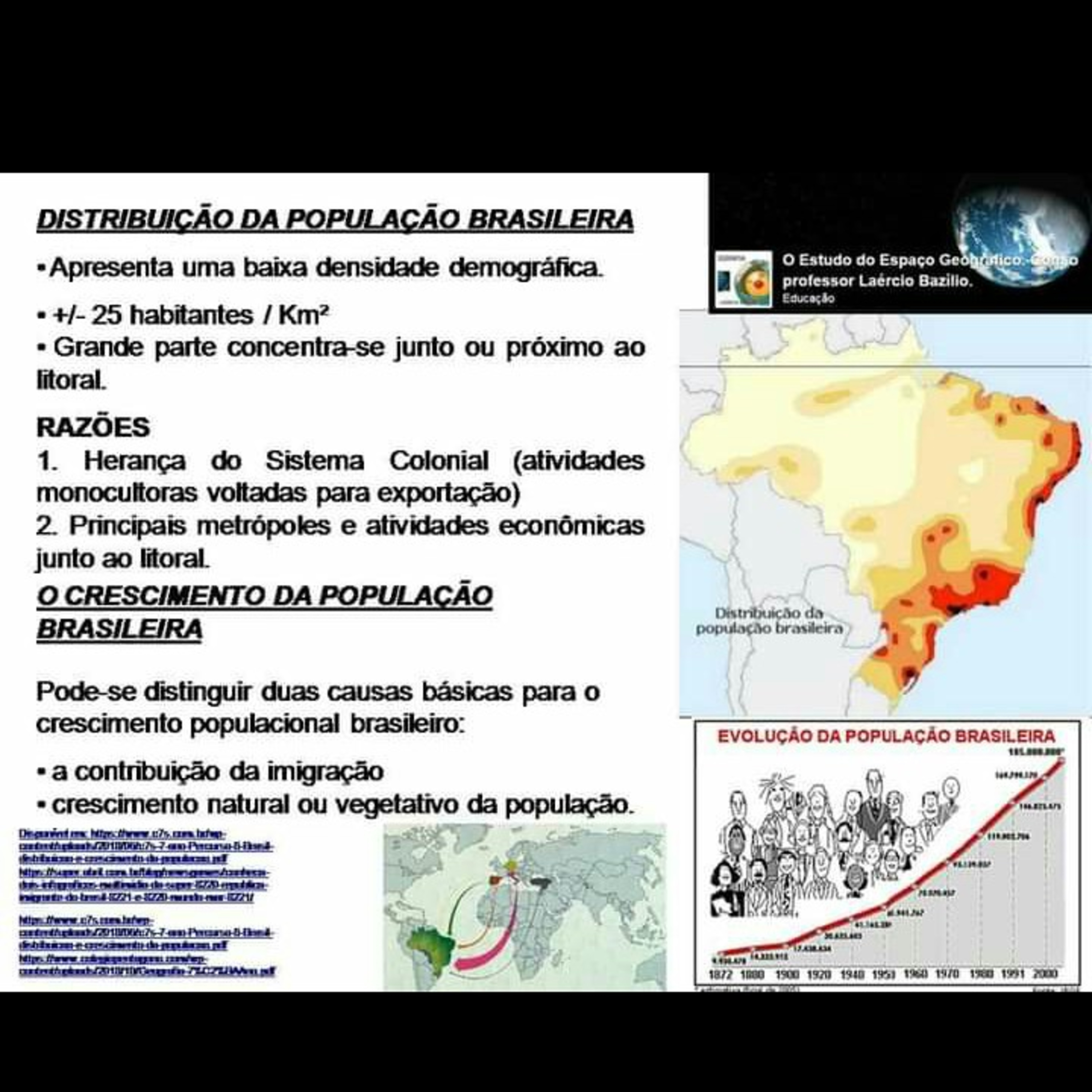 O Estudo do Espaço Geográfico, Com o Professor Laércio Bazílio