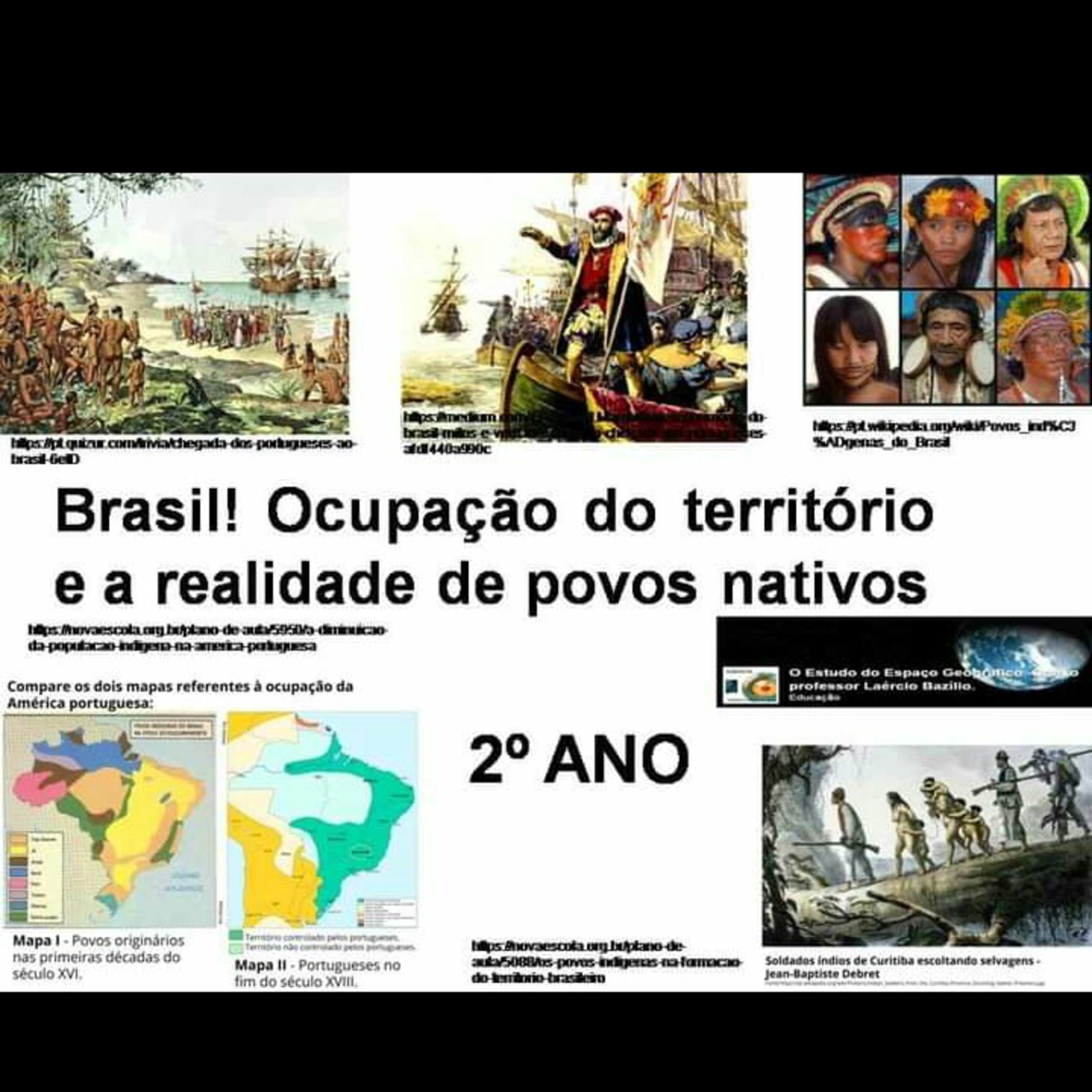 O Estudo do Espaço Geográfico, Com o Professor Laércio Bazílio