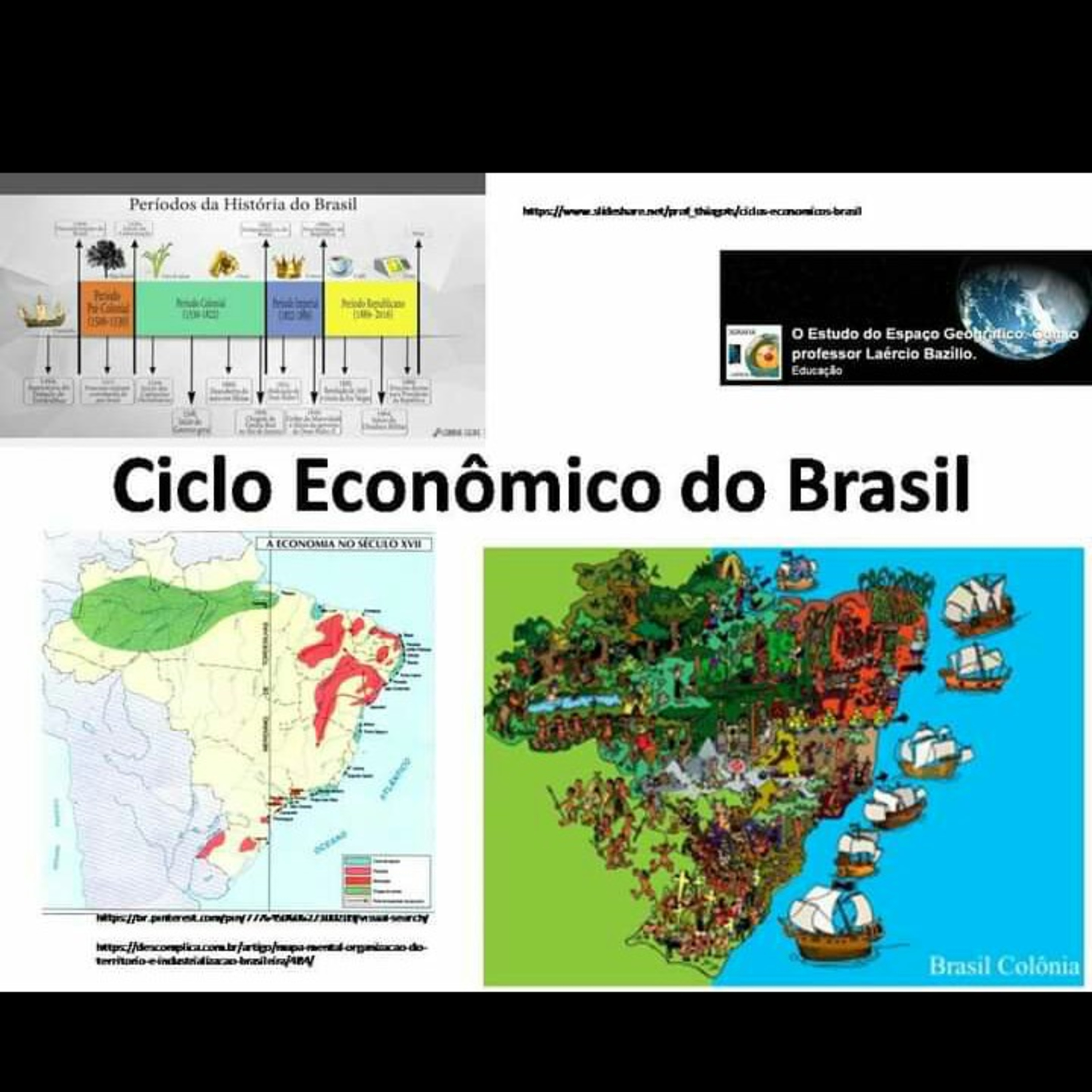 O Estudo do Espaço Geográfico, Com o Professor Laércio Bazílio