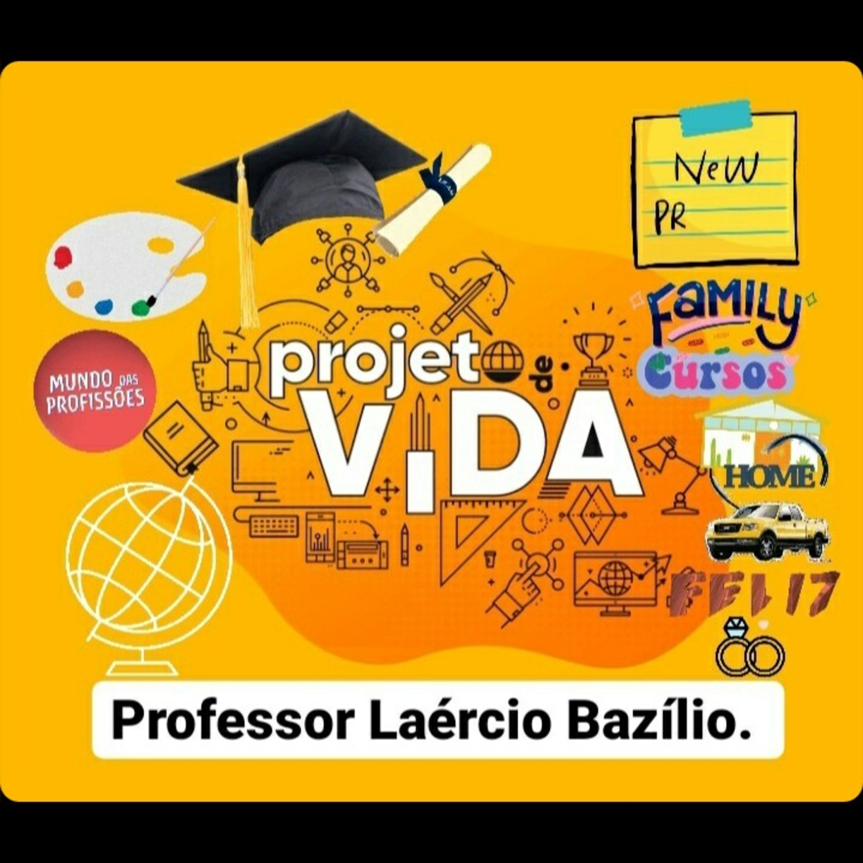 O Estudo do Espaço Geográfico, Com o Professor Laércio Bazílio