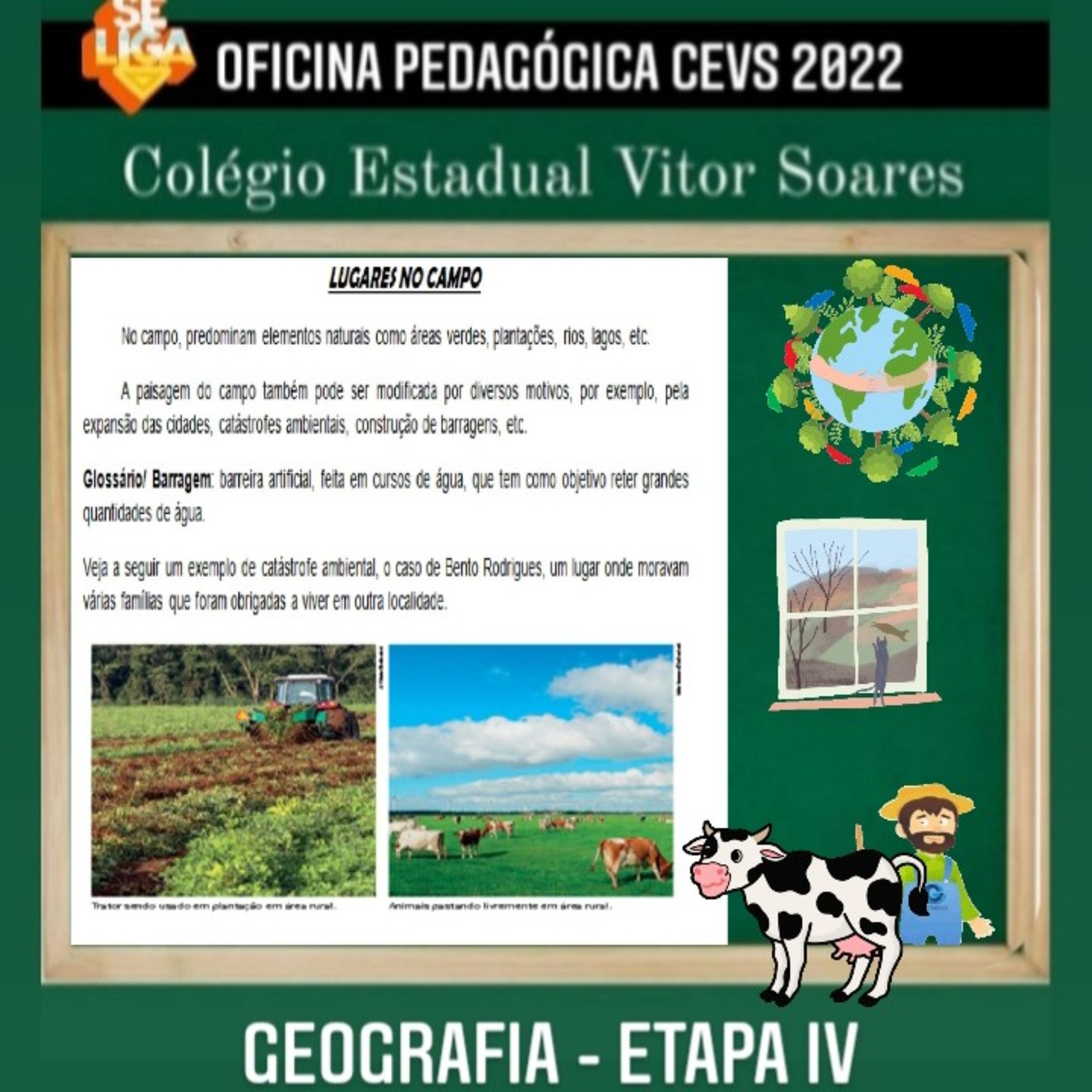O Estudo do Espaço Geográfico, Com o Professor Laércio Bazílio