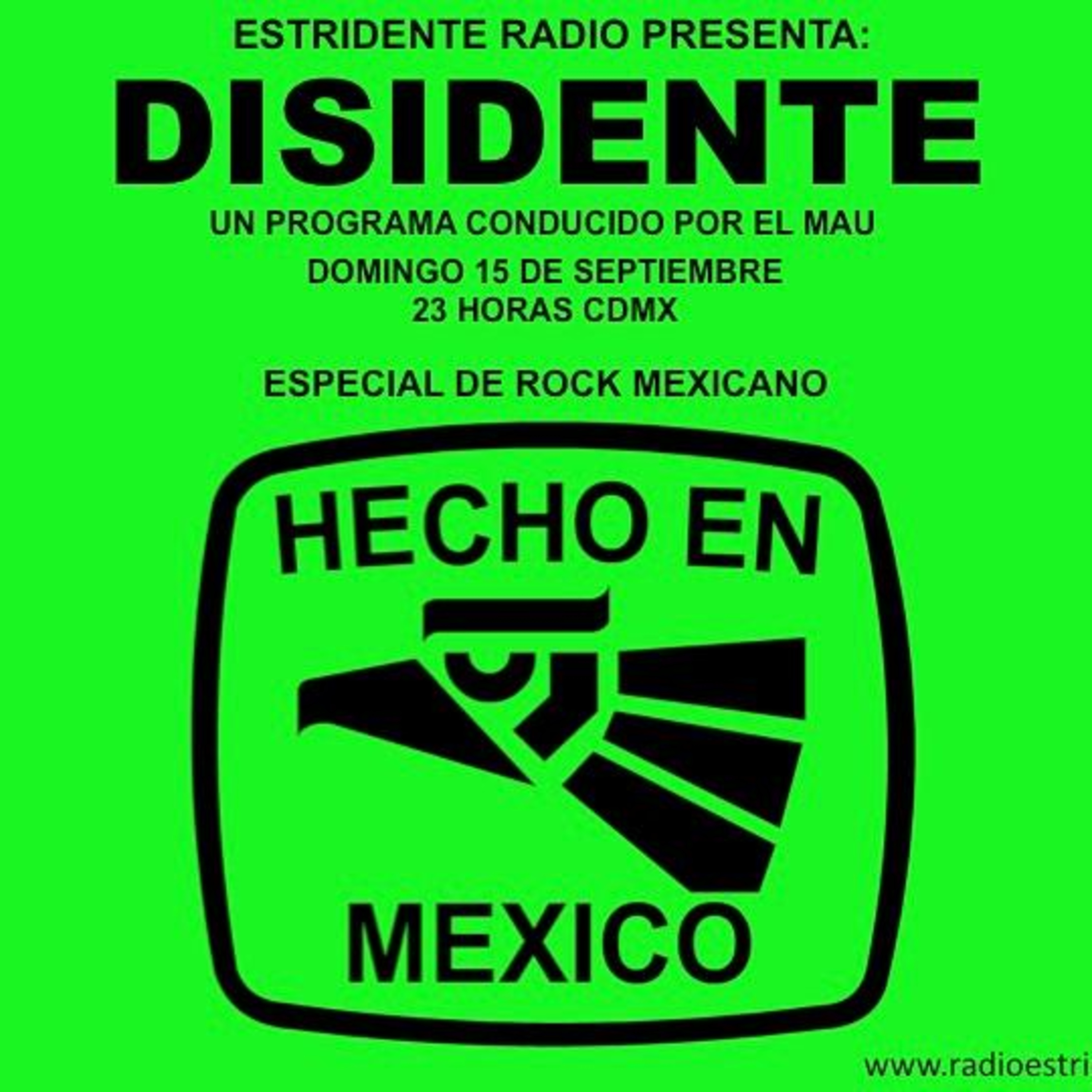 Disidente - Programa 66 (15-09-2019)