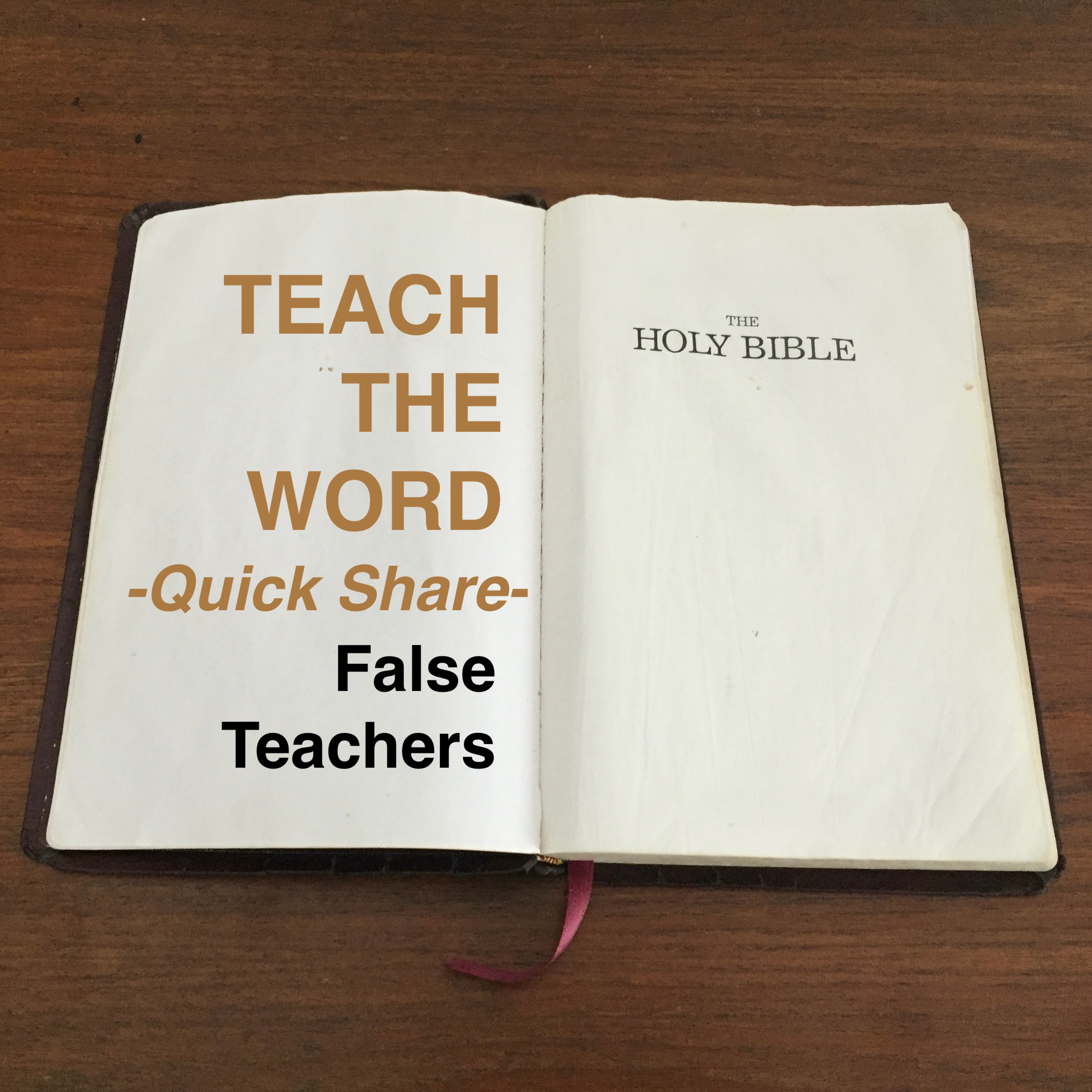 False Teachers episode artwork