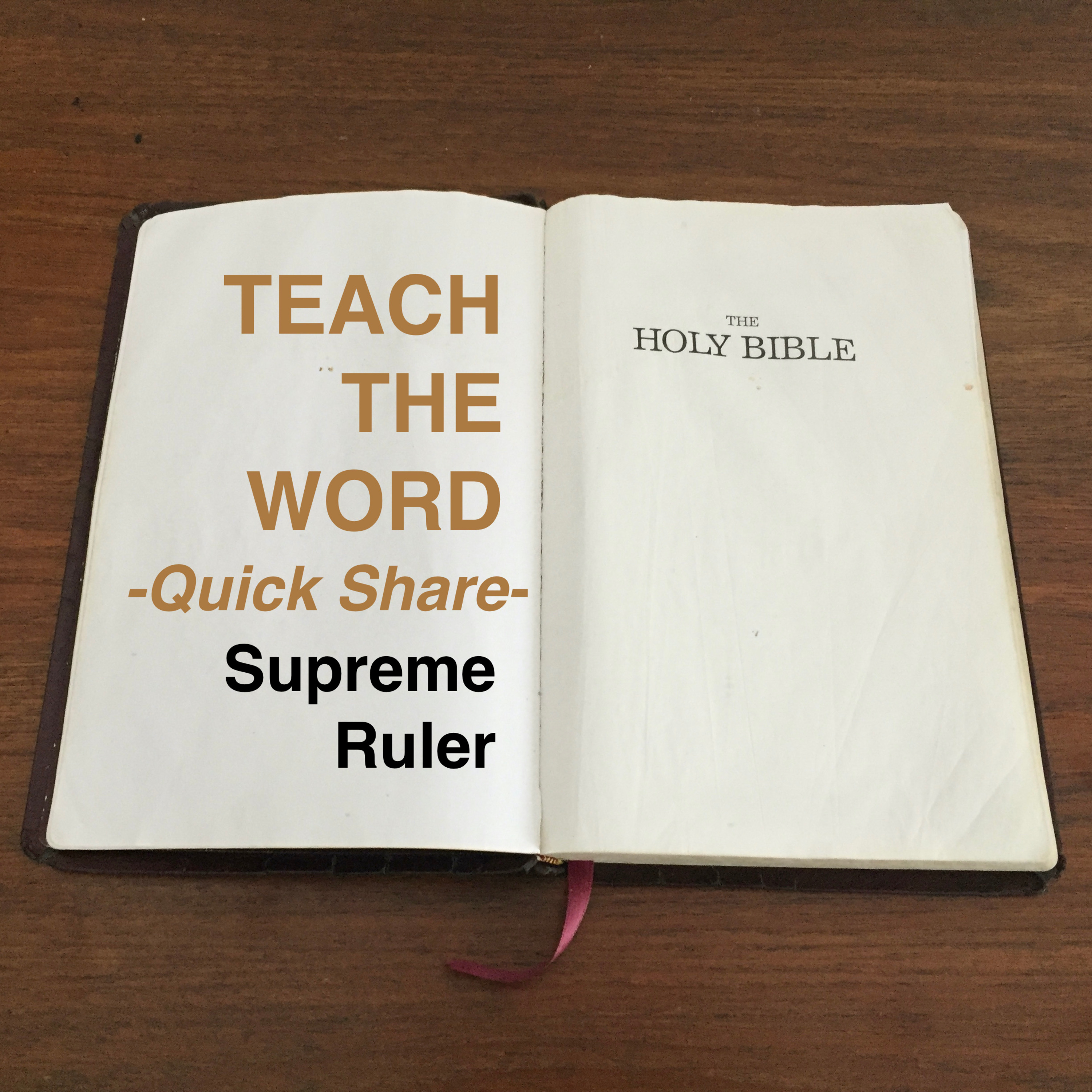 The Supreme Ruler episode artwork