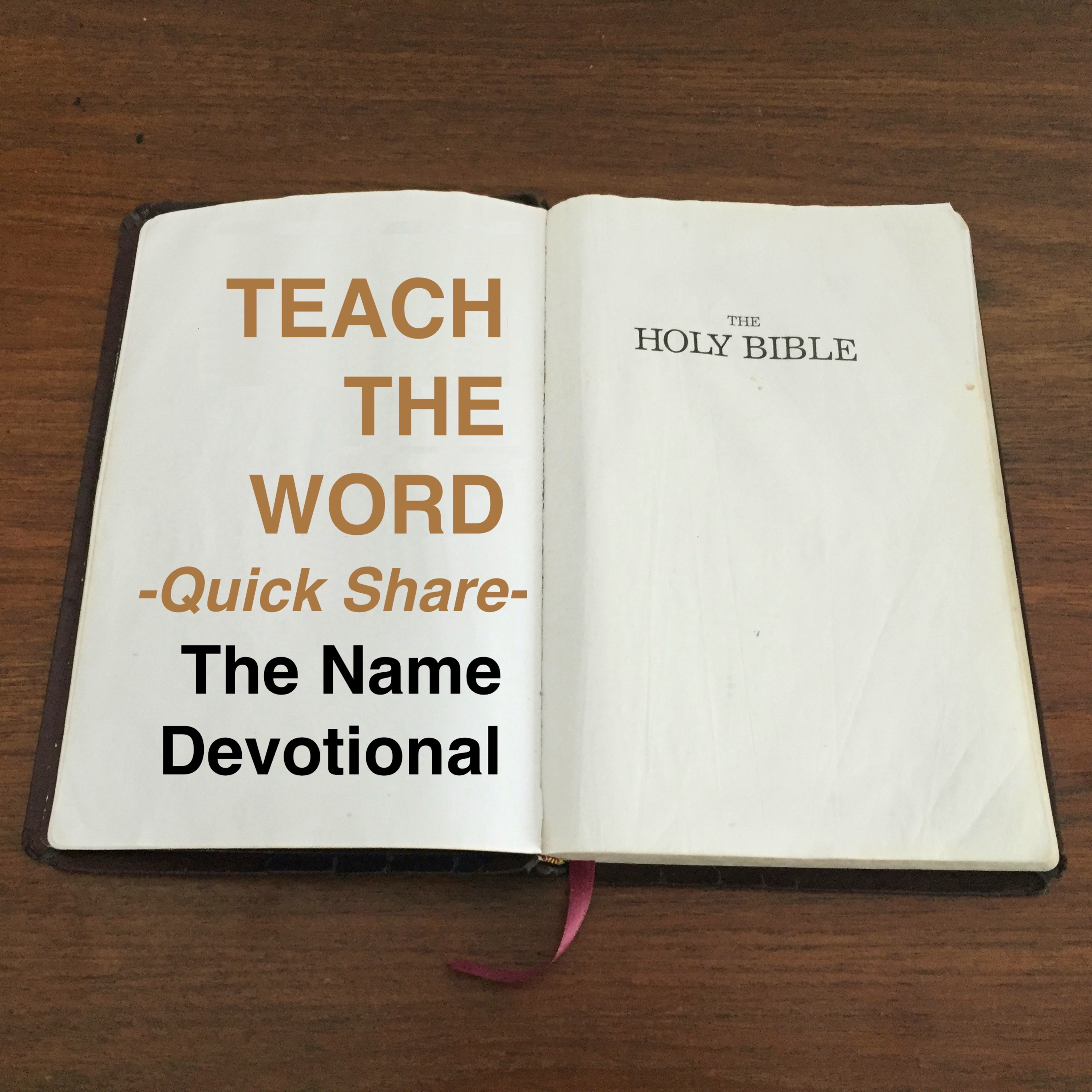 The Name Devotional episode artwork