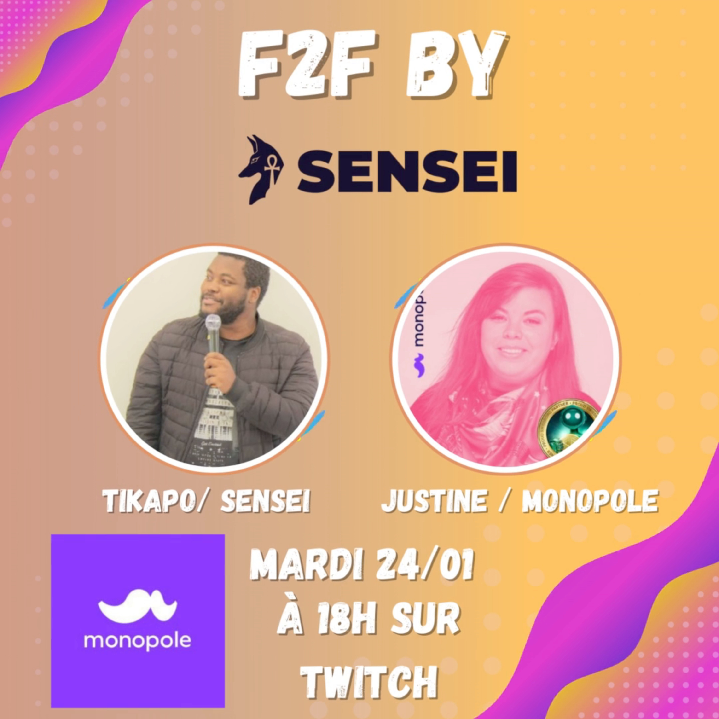 #F2F N°3 / Justine Houge CEO de #Monopole