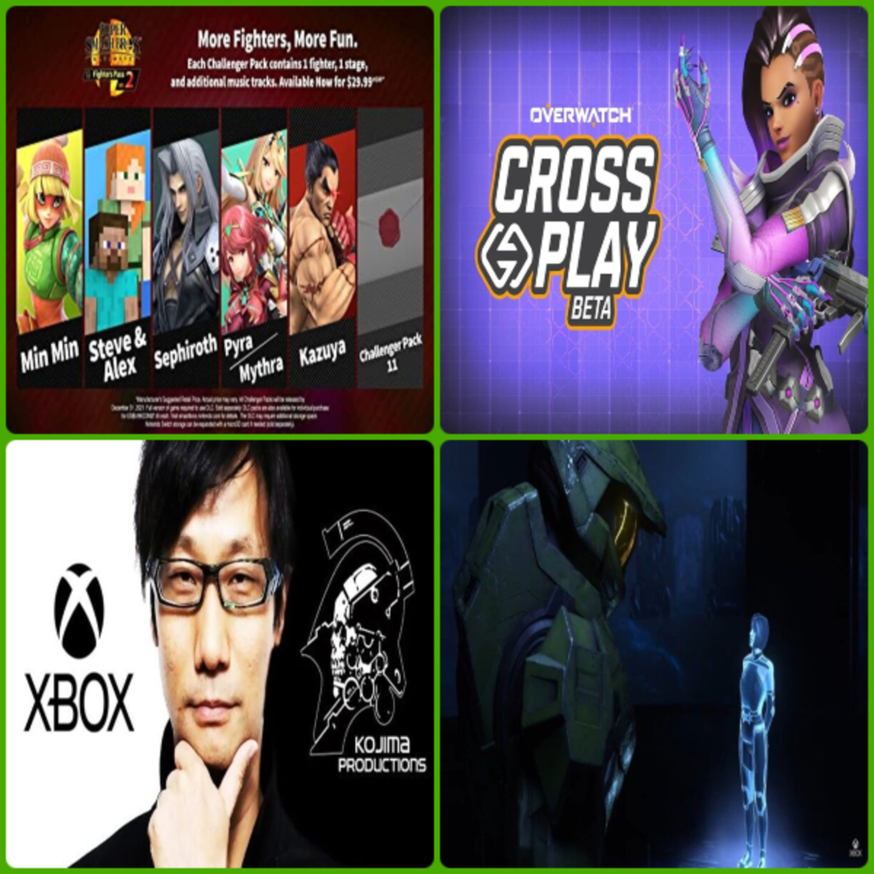 Smash Bros. Ultimate más información de Kazuya en el Smash Direct con el Sr. Sakurai y el futuro del DLC, Overwatch ya tiene Cross-Play, Kojima trabaja con Xbox? y más episode artwork