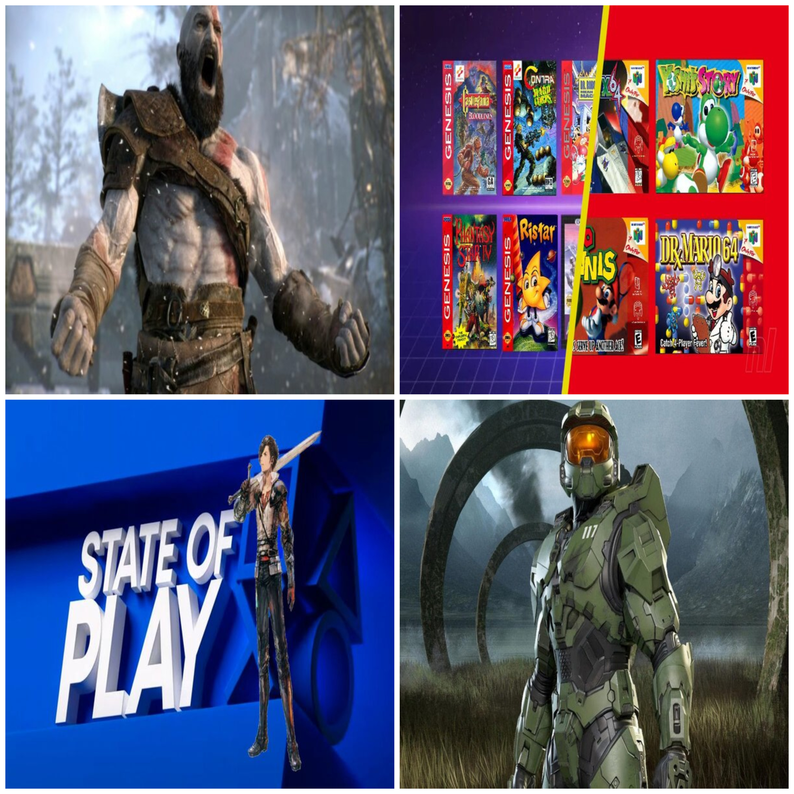 GOD OF WAR llegará a PC, HALO Infinite anuncia su campaña, STATE of PLAY mañana y mas episode artwork