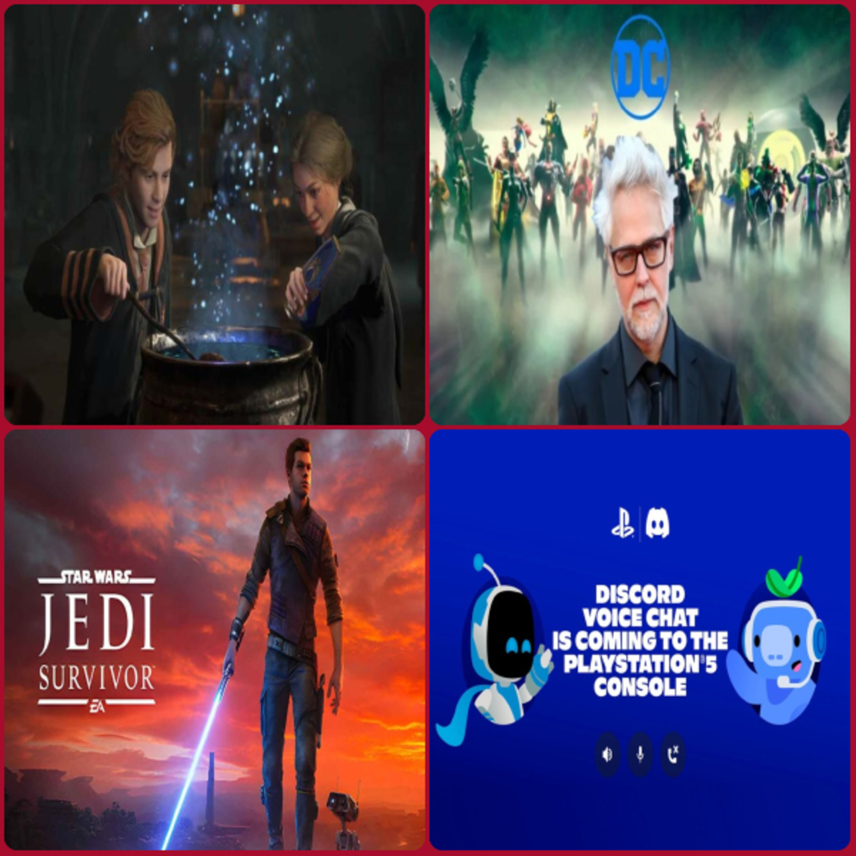 PS5 con ventas exitosas y se viene nueva actualizacion con Discord, Juegos que se han retrasado en este 2023, DC con nuevos proyectos y mas episode artwork