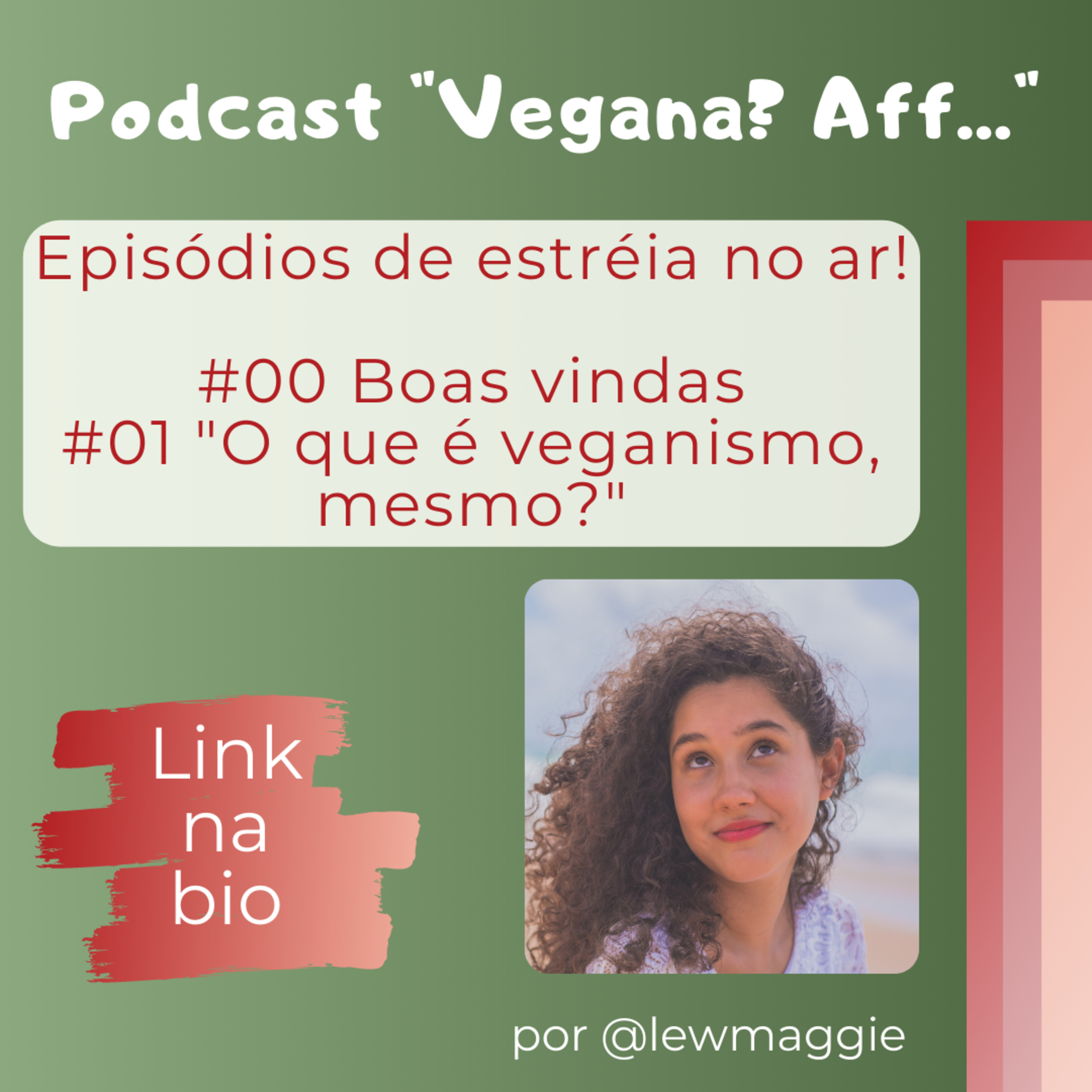 #01 "O que é veganismo, mesmo?" episode artwork