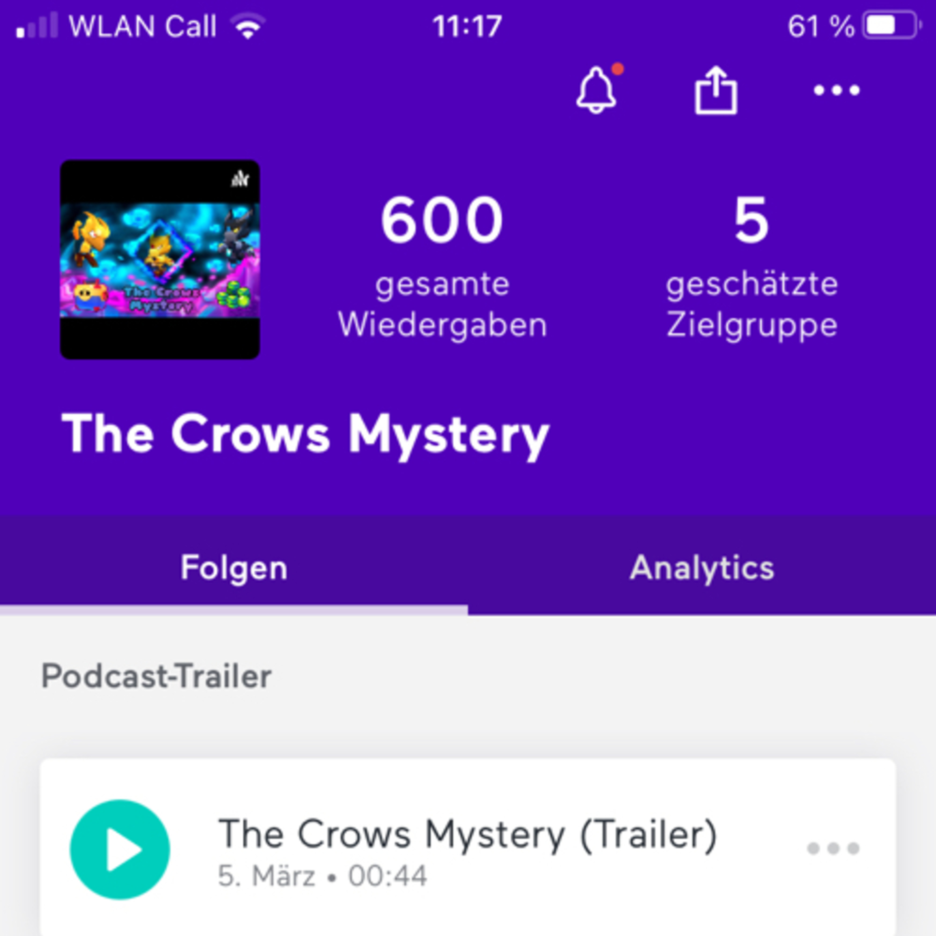 600!!!!! + eine halbe Info episode artwork