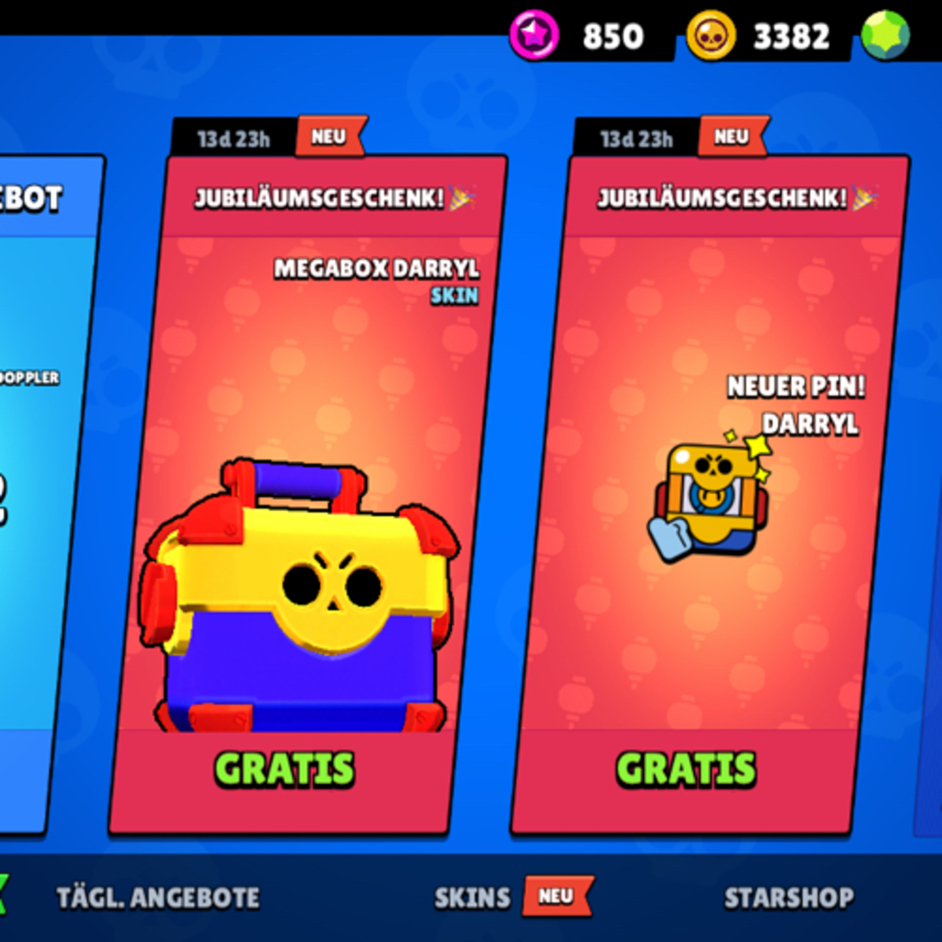 Gratis Geschenk: Megabox Darryl + Pin episode artwork