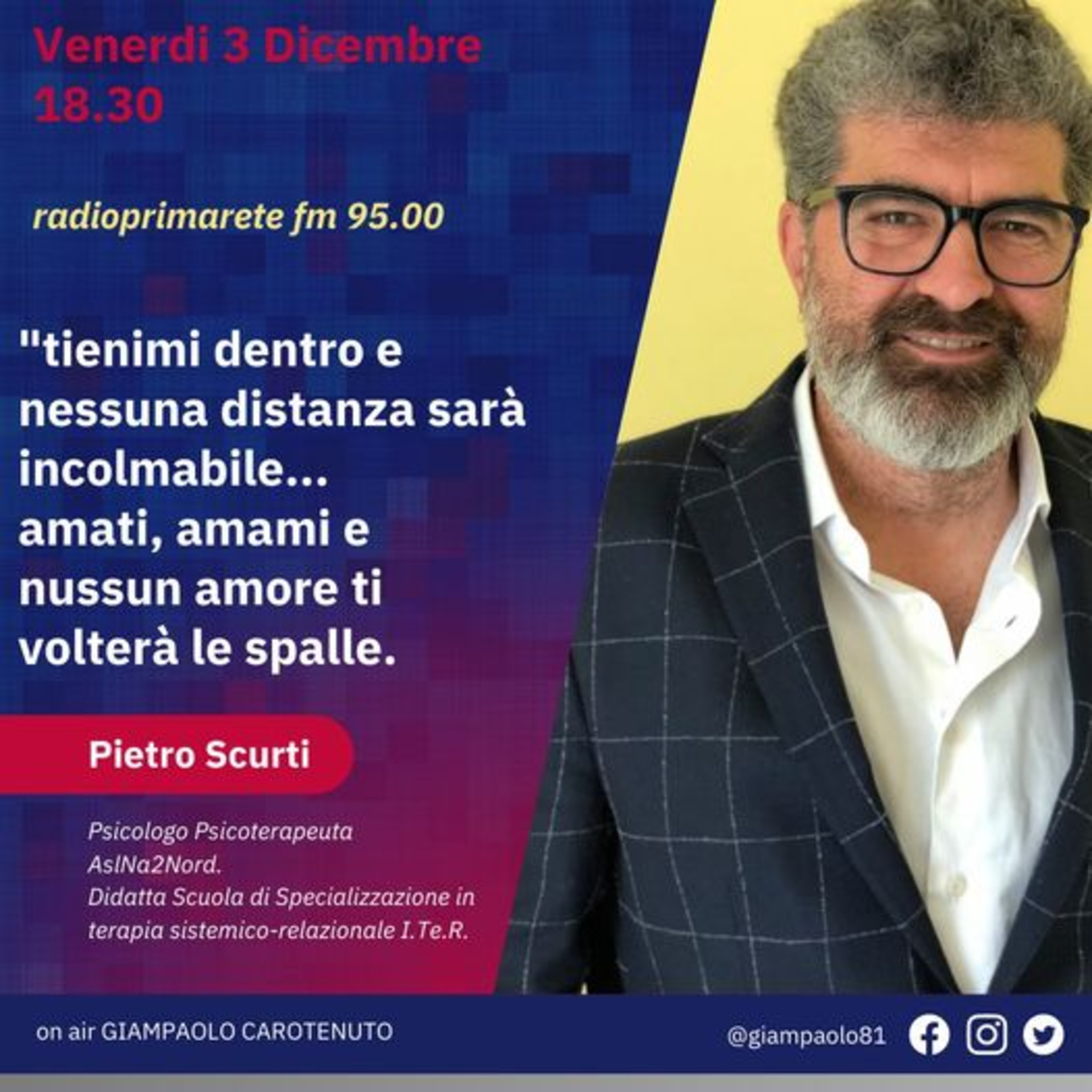 oggisonoio rpr Giampaolo Carotenuto