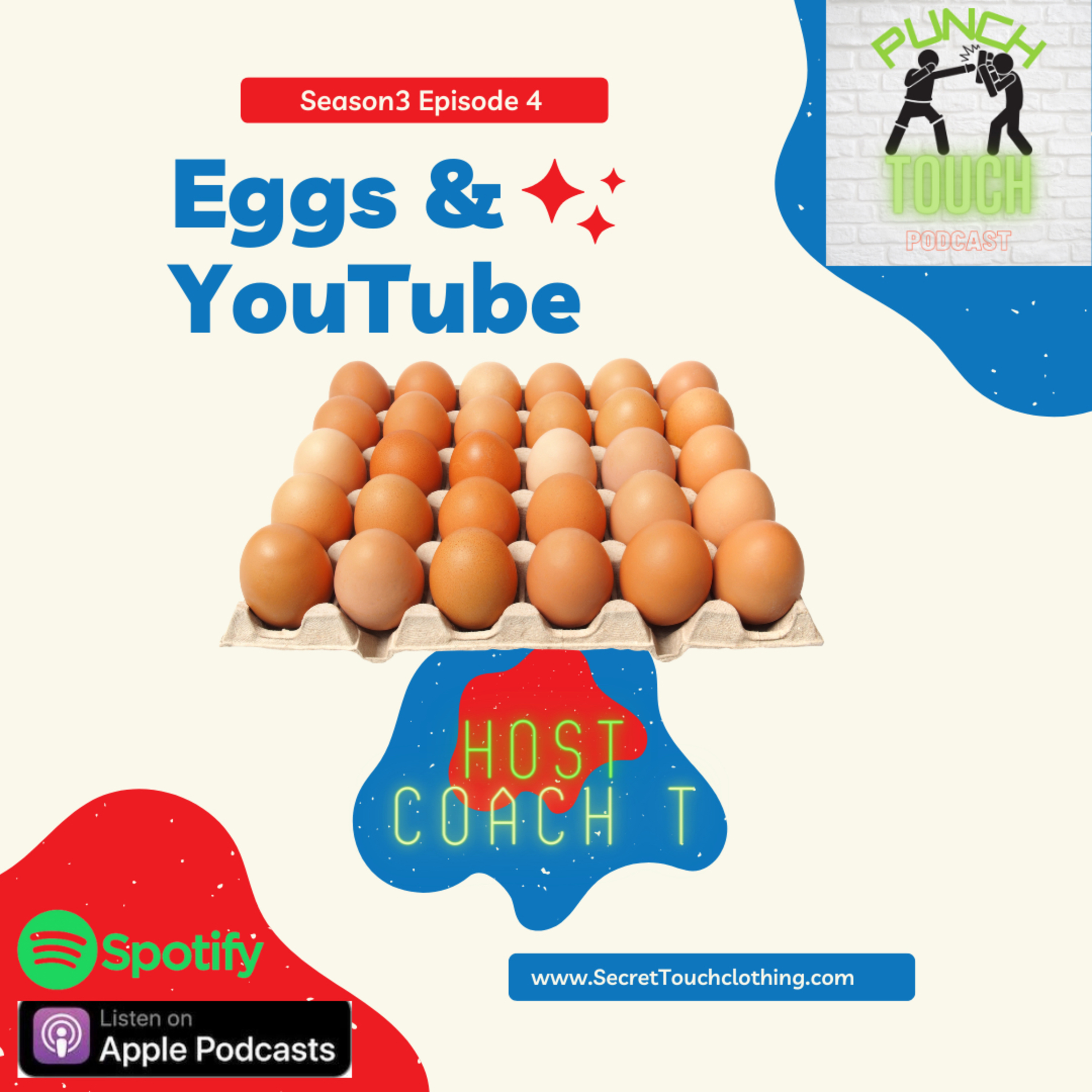 “Eggs & YouTube…!” episode artwork