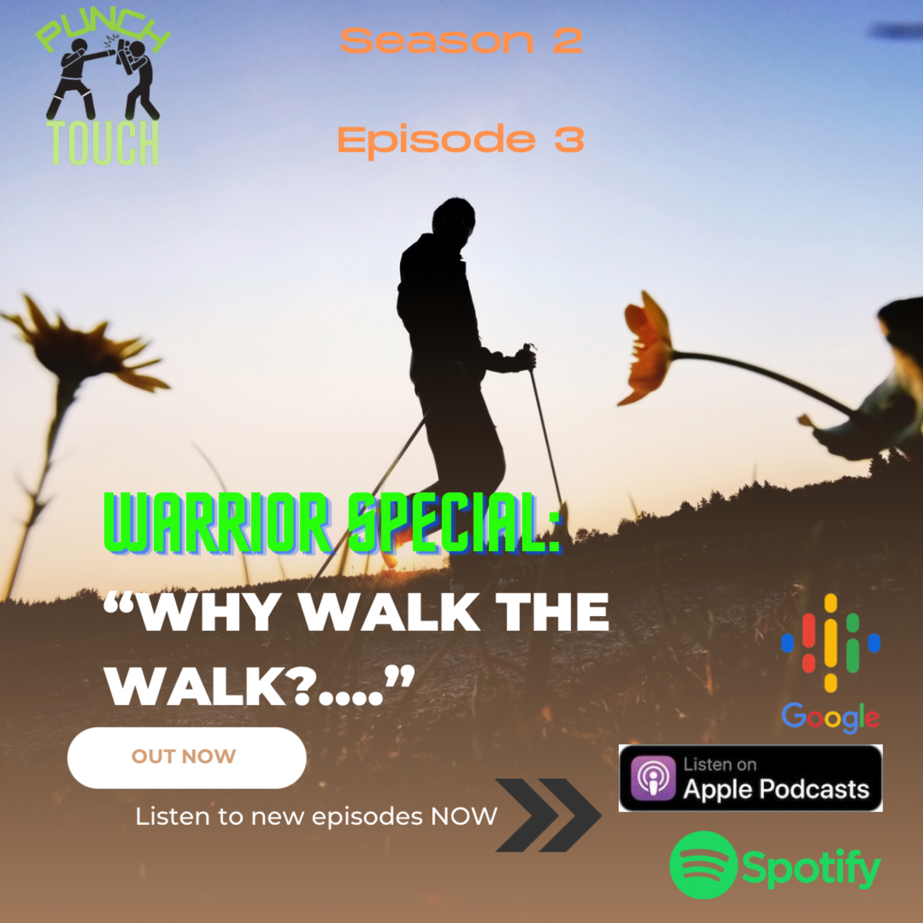 Warrior Special: “WHY walk the WALK?…” episode artwork