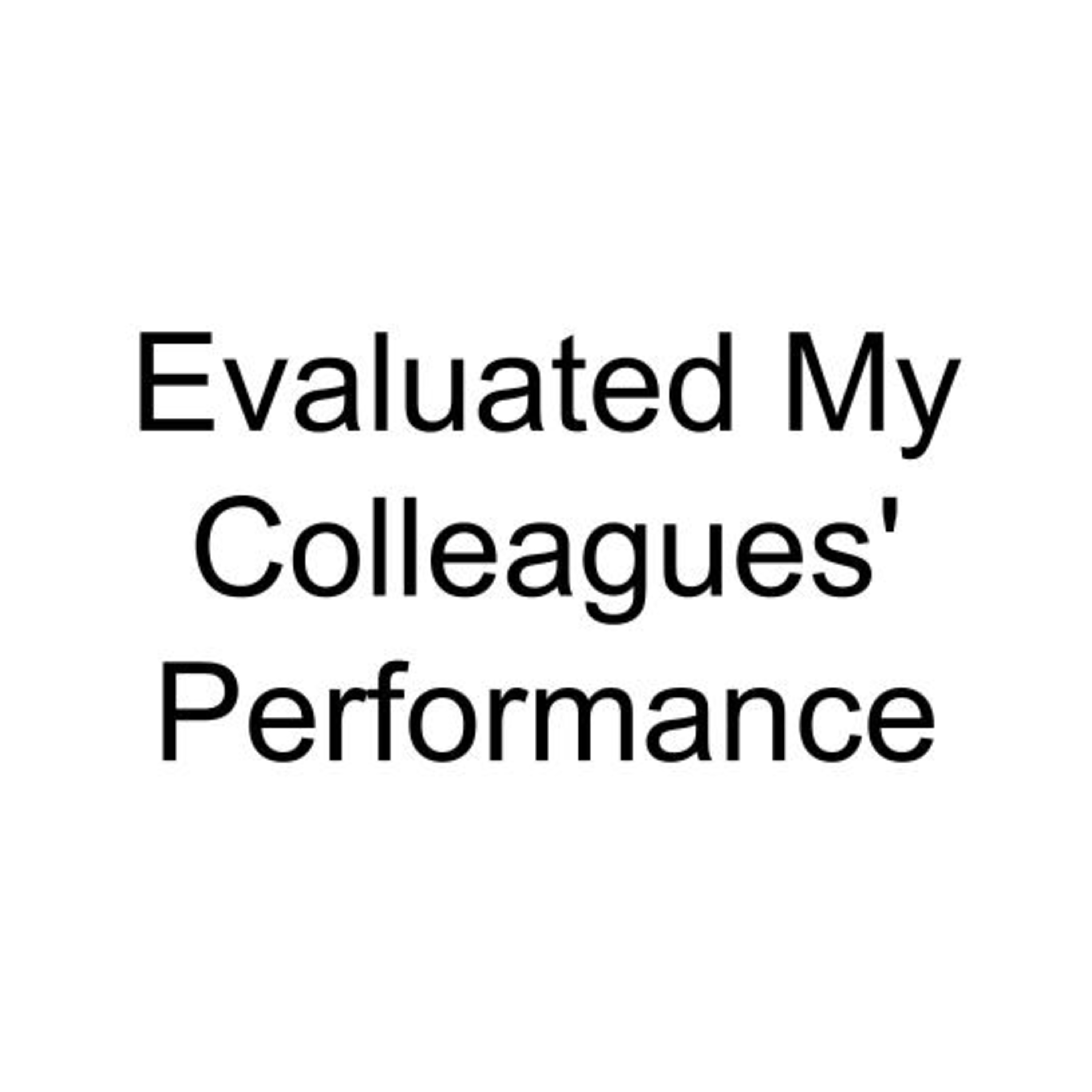 Evaluated My Colleagues’ Performance episode artwork